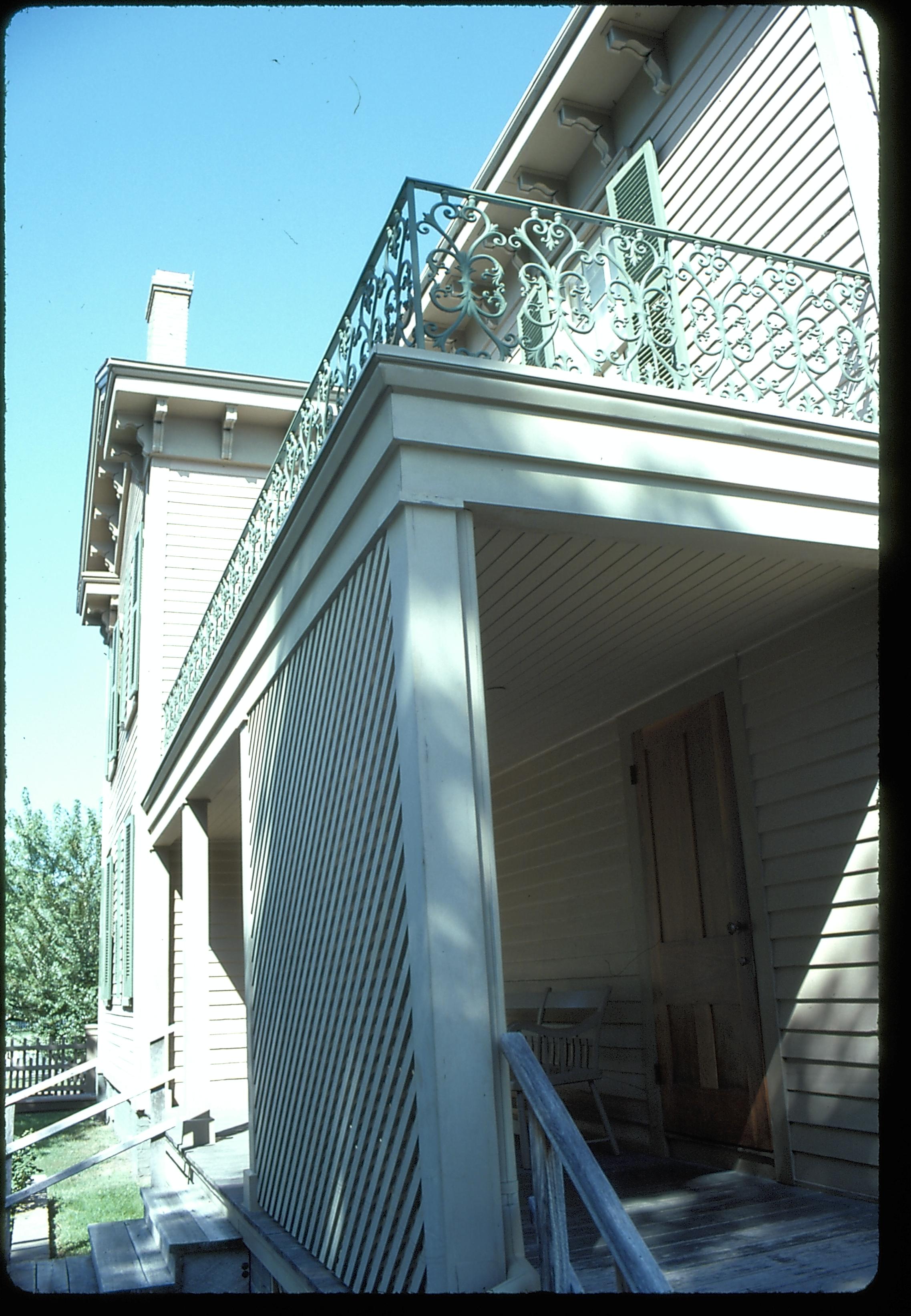 Lincoln Home Lincoln, home, south porch