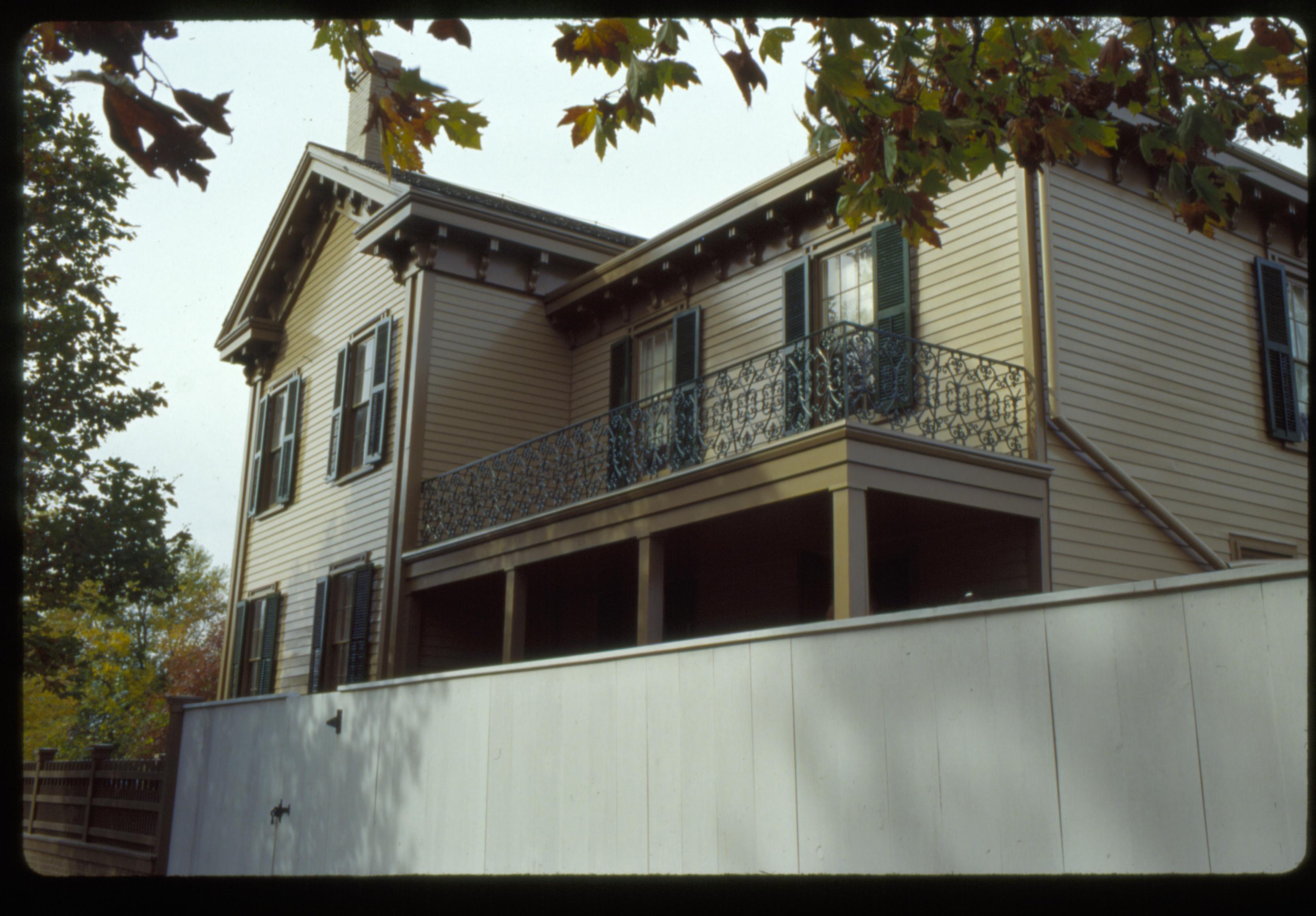NA Lincoln, home, south side view