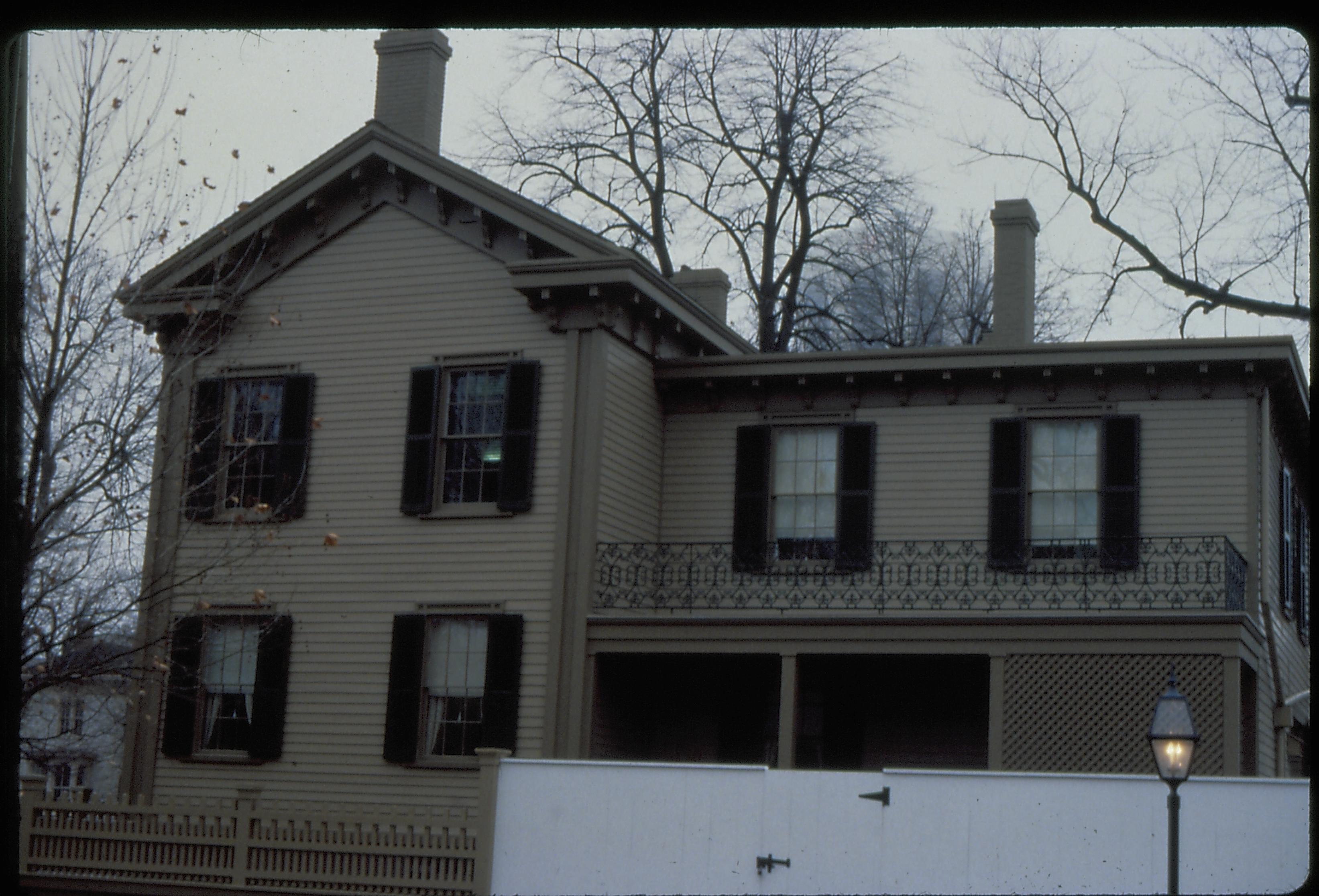 NA Lincoln, home, south side view