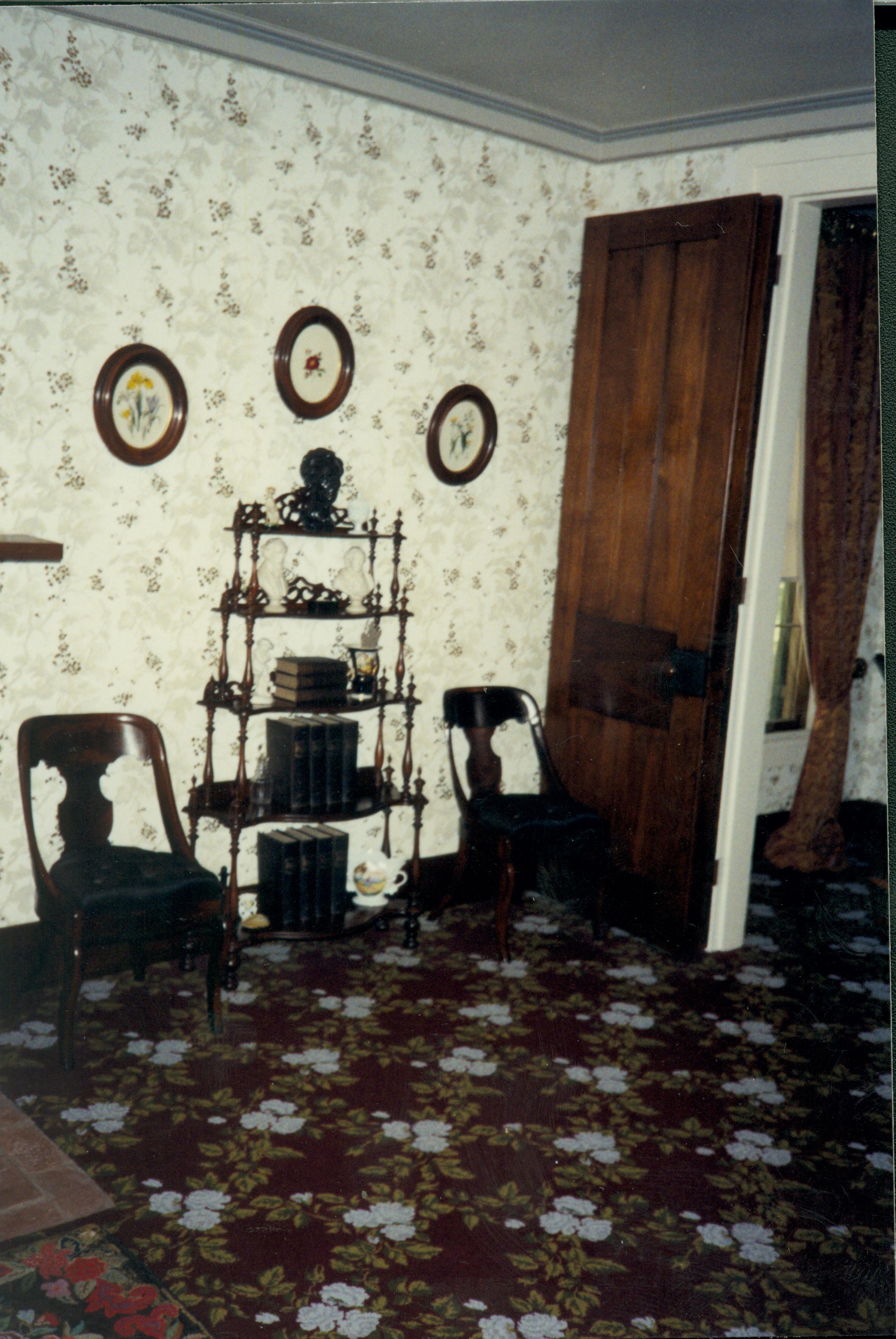 Front Parlor Lincoln Home, Front Parlor, furnishings