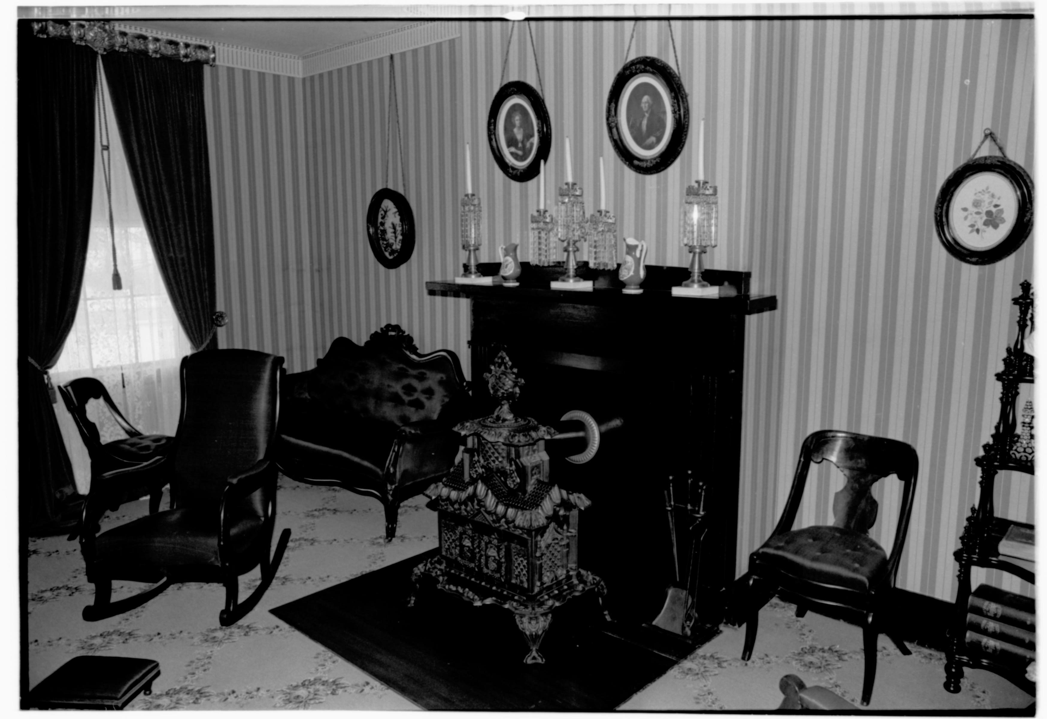 NA Lincoln Home, Front Parlor