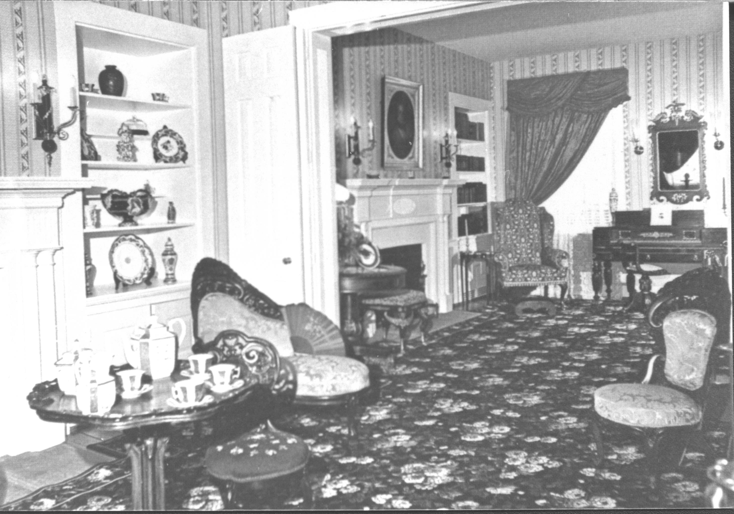 NA Interior - various Lincoln Home, Front Parlor, Back Parlor