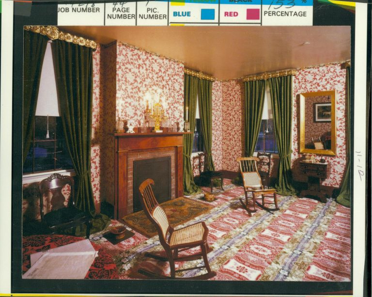 Lincoln Home (Sitting Room Present) Job#44298,PG44,PIC1 Lincoln Home, Restoration, Sitting Room