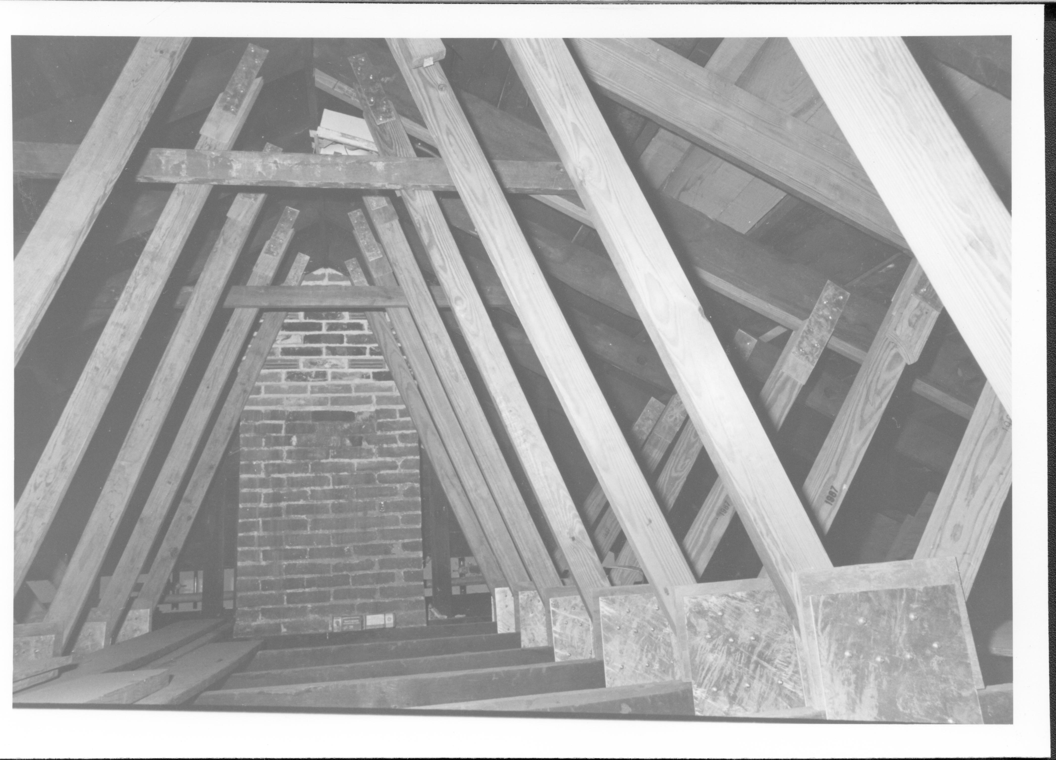 NA Job No. 44298,PG23,PIC19 Lincoln Home, Restoration, Interior, Attic