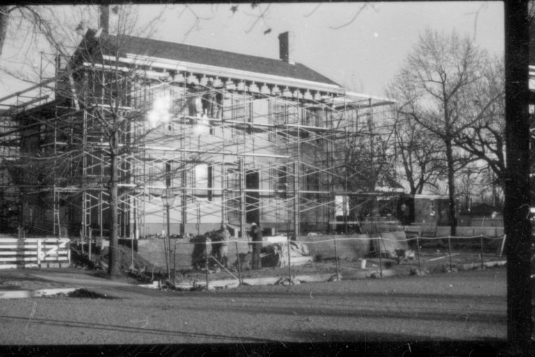 NA Lincoln Home, Restoration
