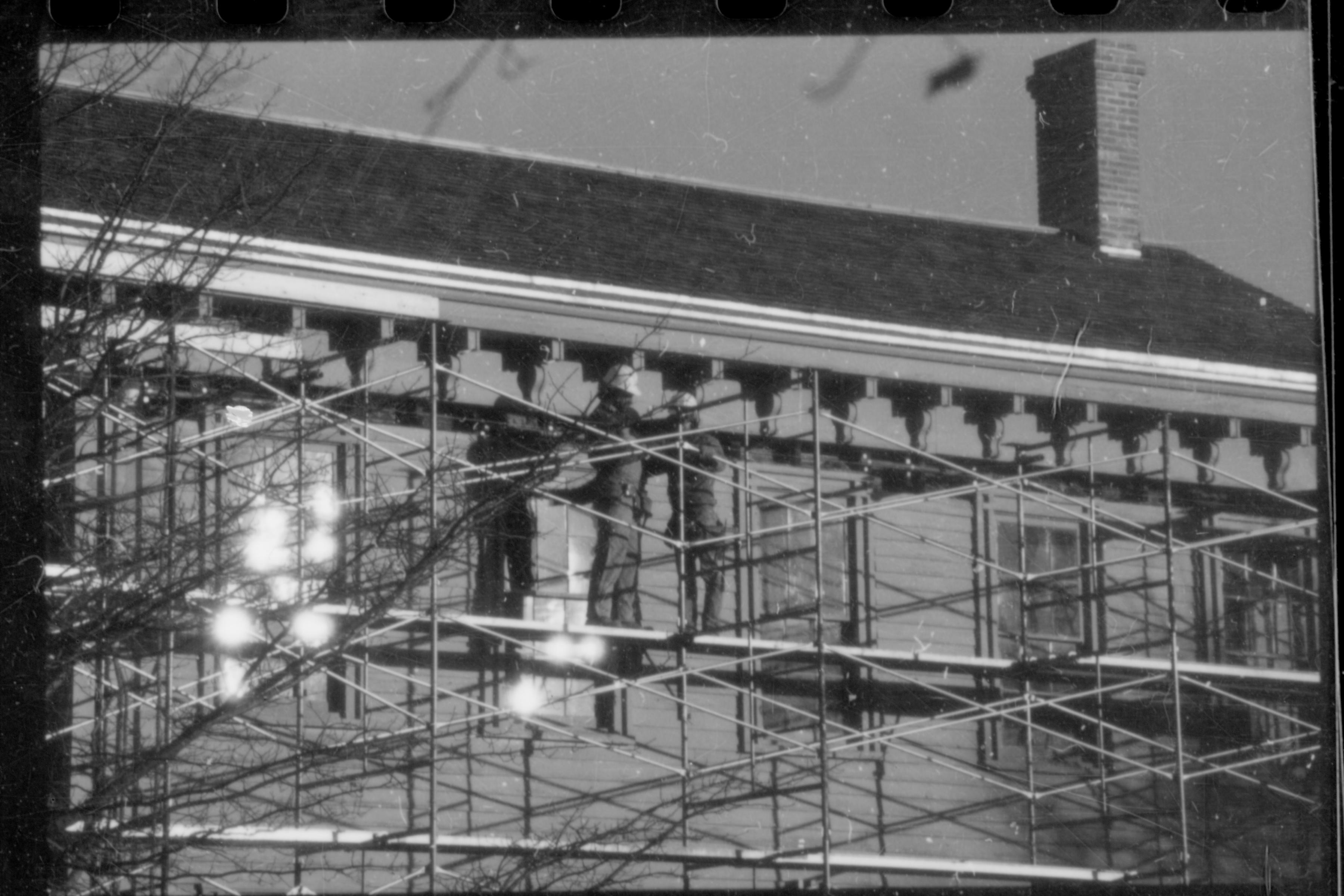 NA Lincoln Home, Restoration, workers