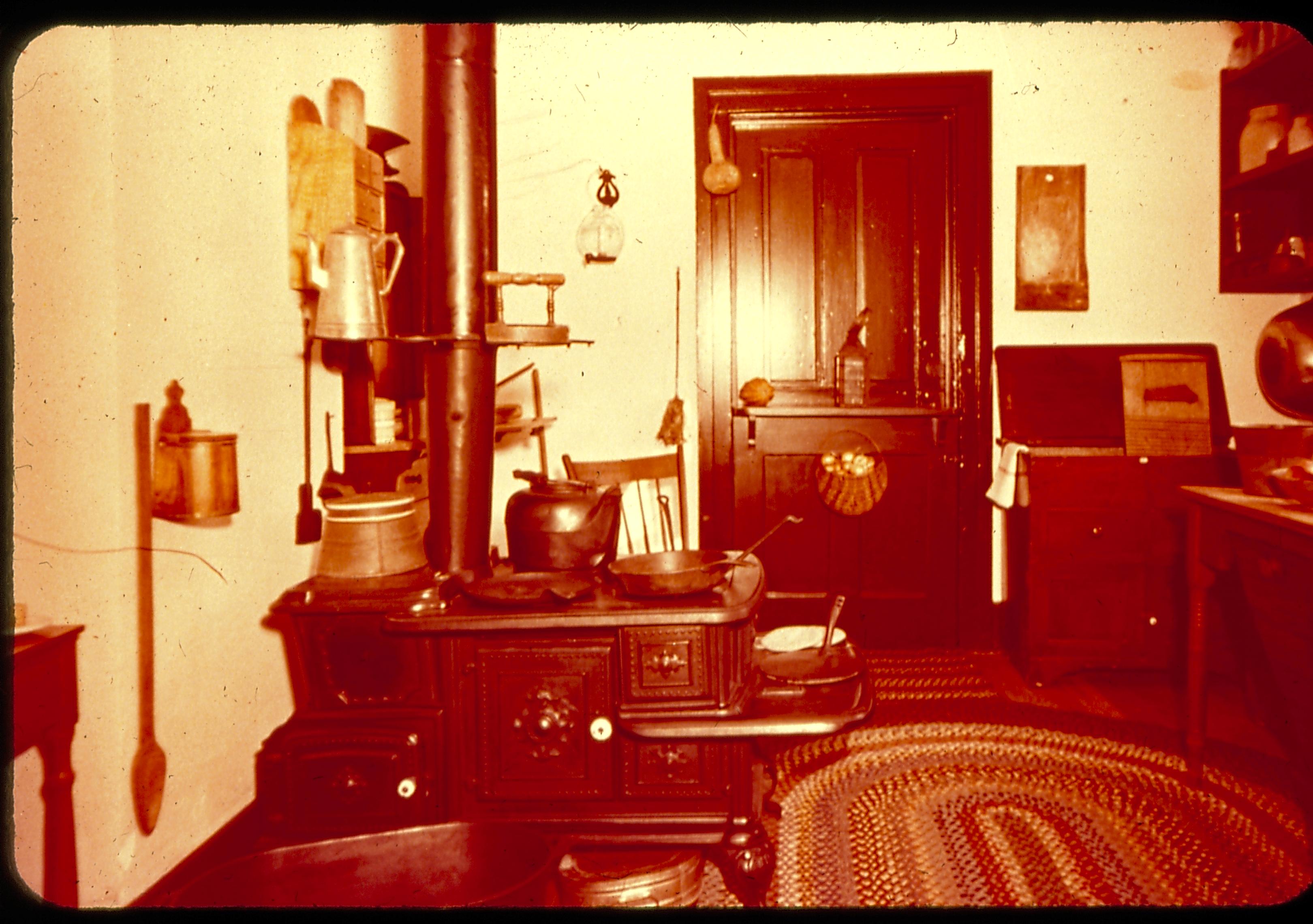 Kitchen - Abraham Lincoln's Home, Springfield, ILL L221 Lincoln Home, Kitchen, furnishings