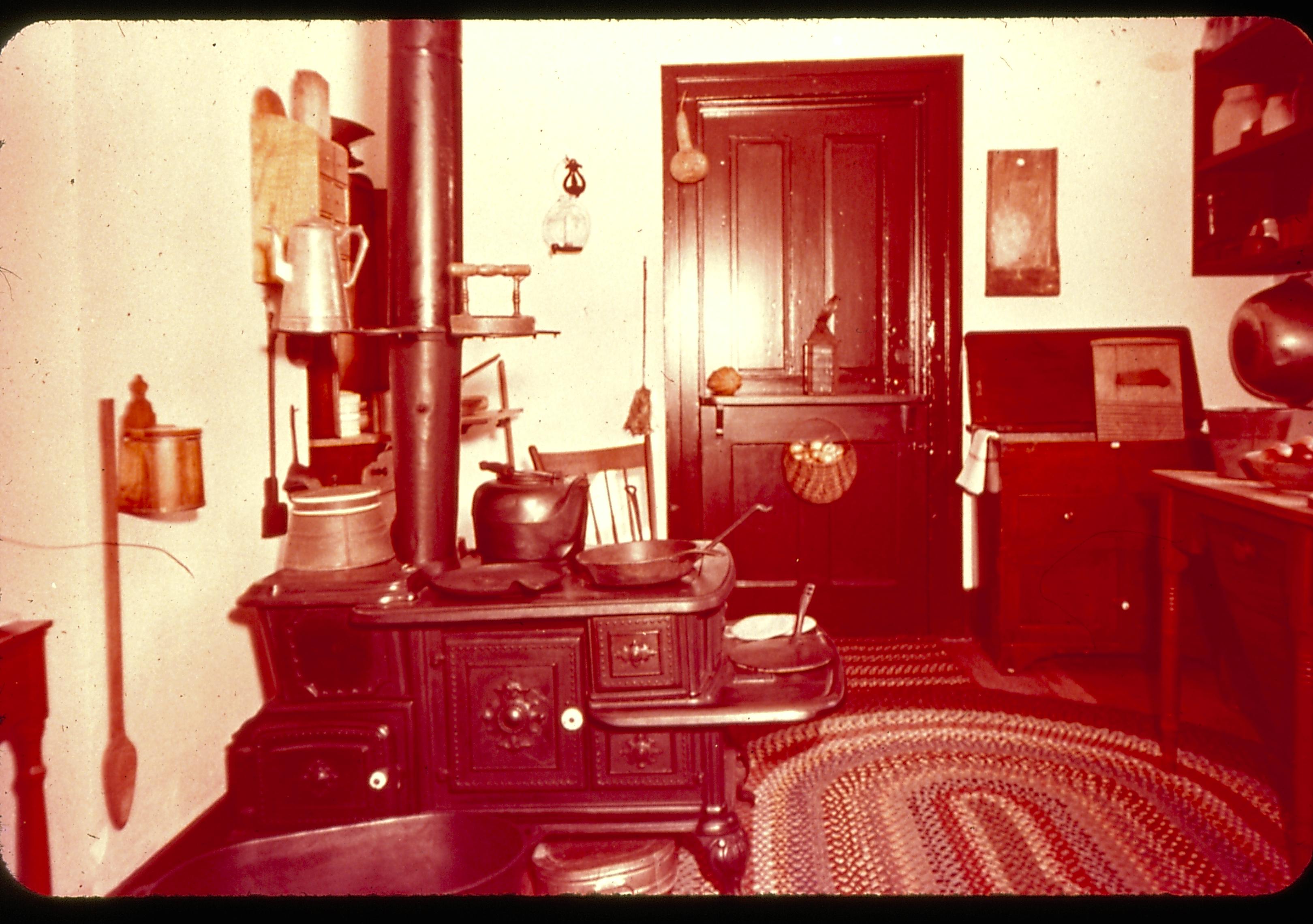 Kitchen - Abraham Lincoln's Home, Springfield, ILL L221 Lincoln Home, Kitchen, furnishings