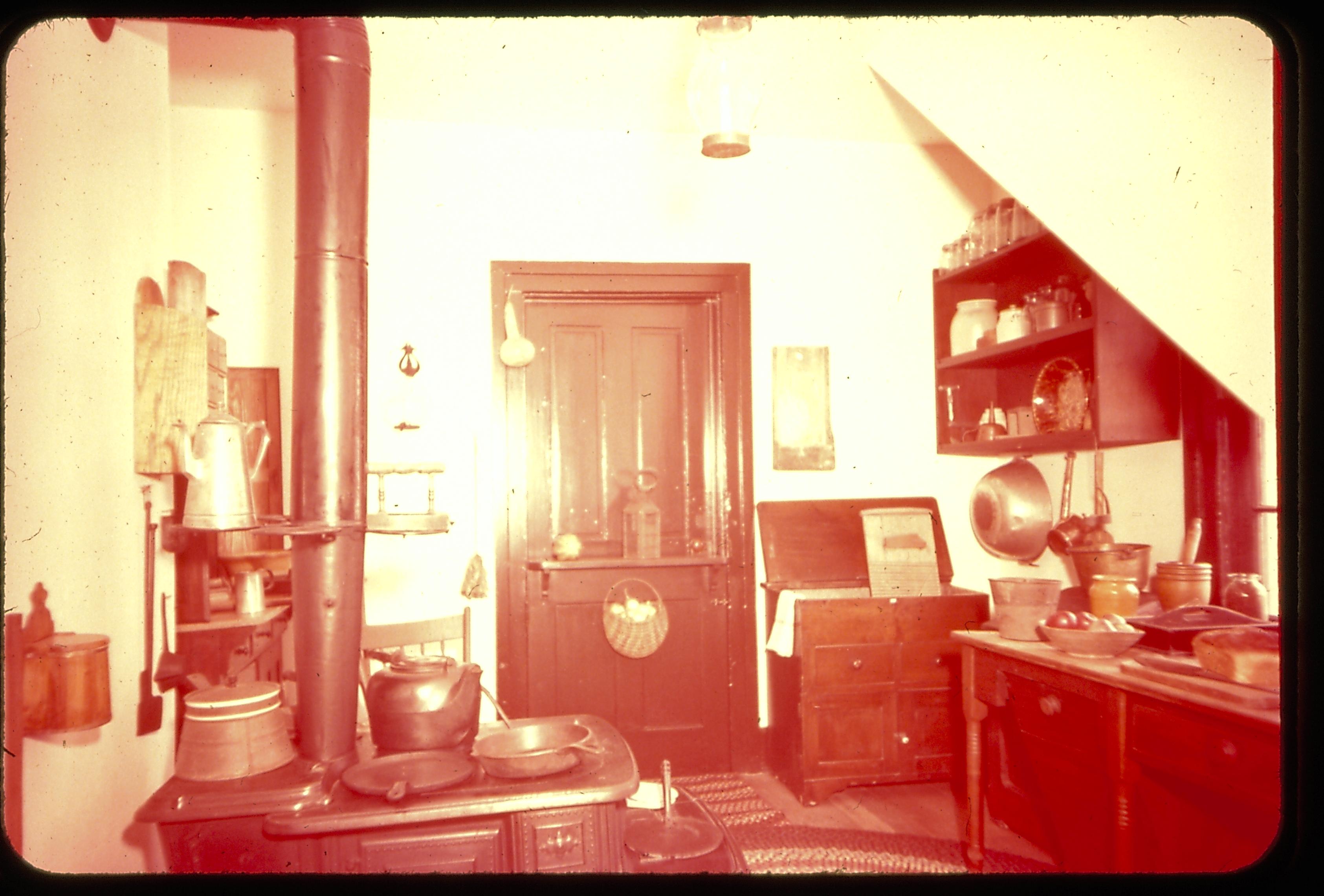 Kitchen - Abraham Lincoln's Home, Springfield, ILL L221 Lincoln Home, Kitchen, furnishings