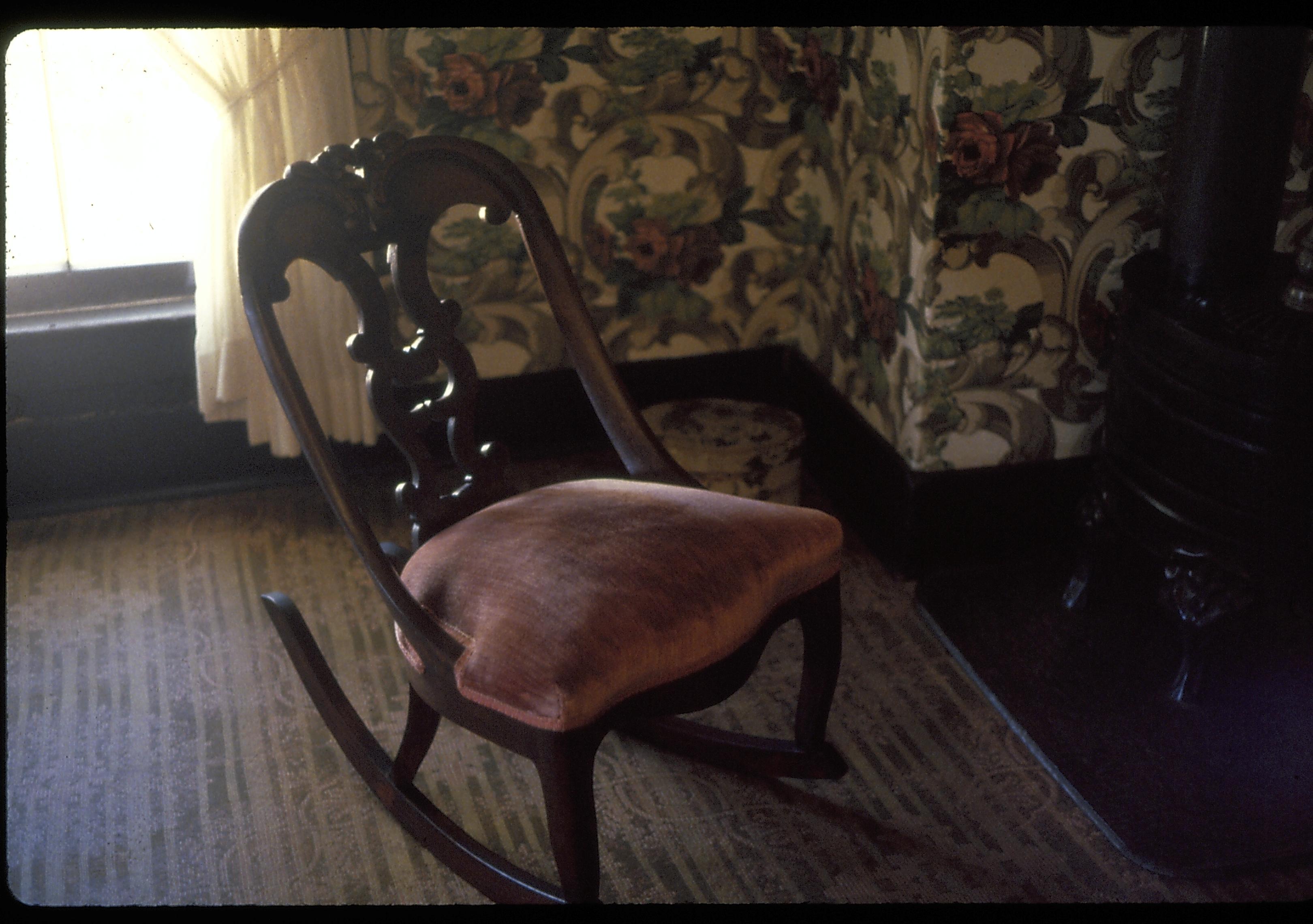 NA Print File Assignment: 202 Mrs. Lincoln Room; 202 Mrs. Lincoln's Bedroom, rocking chair