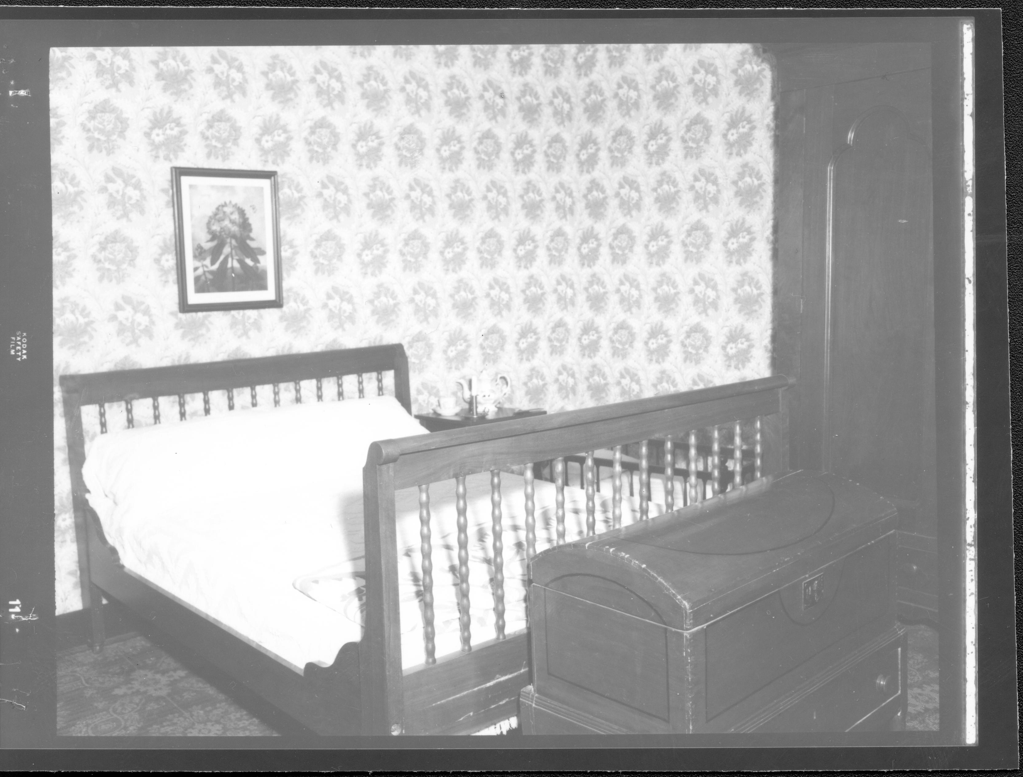 Mary's bedroom Mary's Bedroom, bed, chest, picture