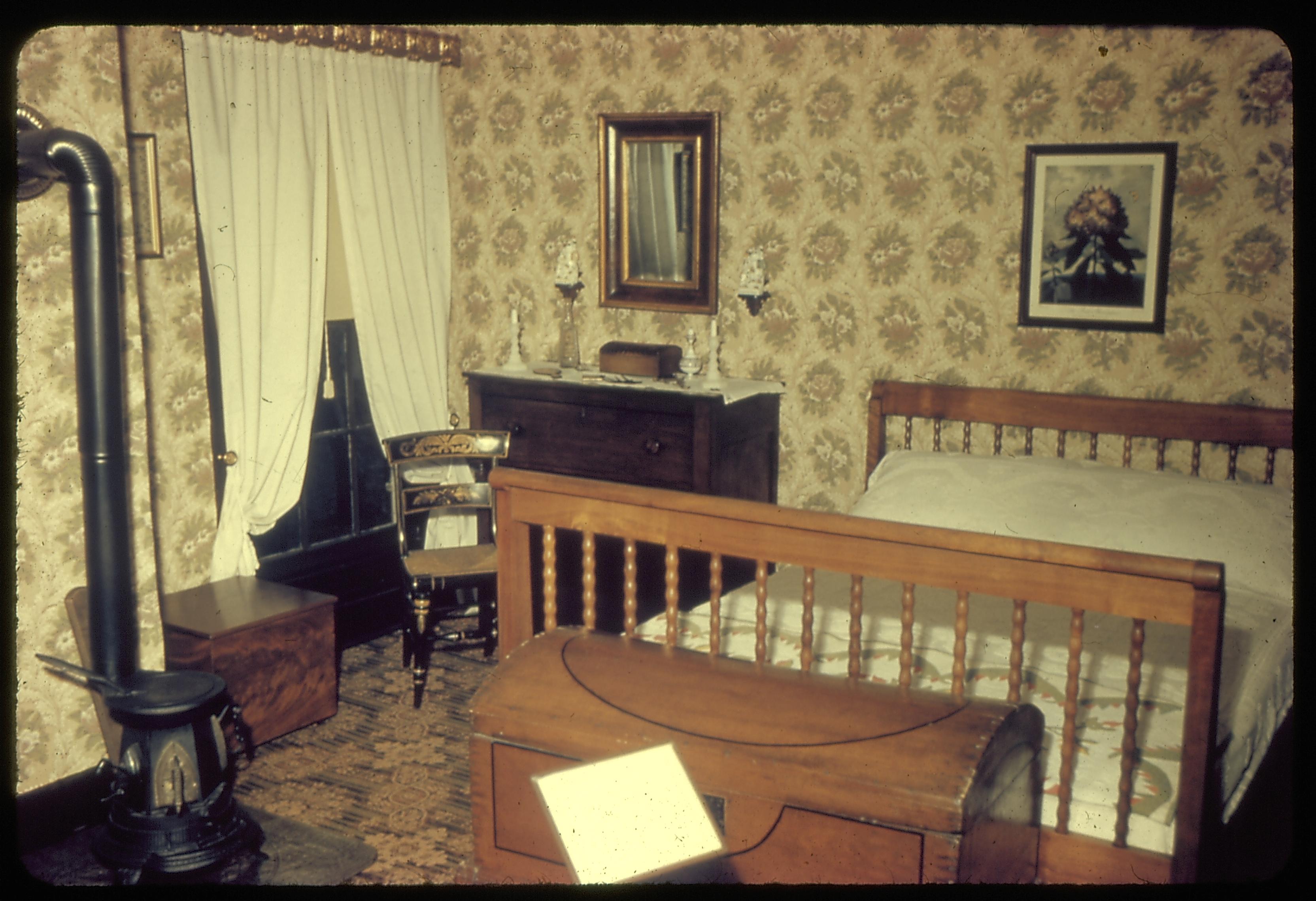 Mary Lincoln's Room Mary's Bedroom, bed, furnishings