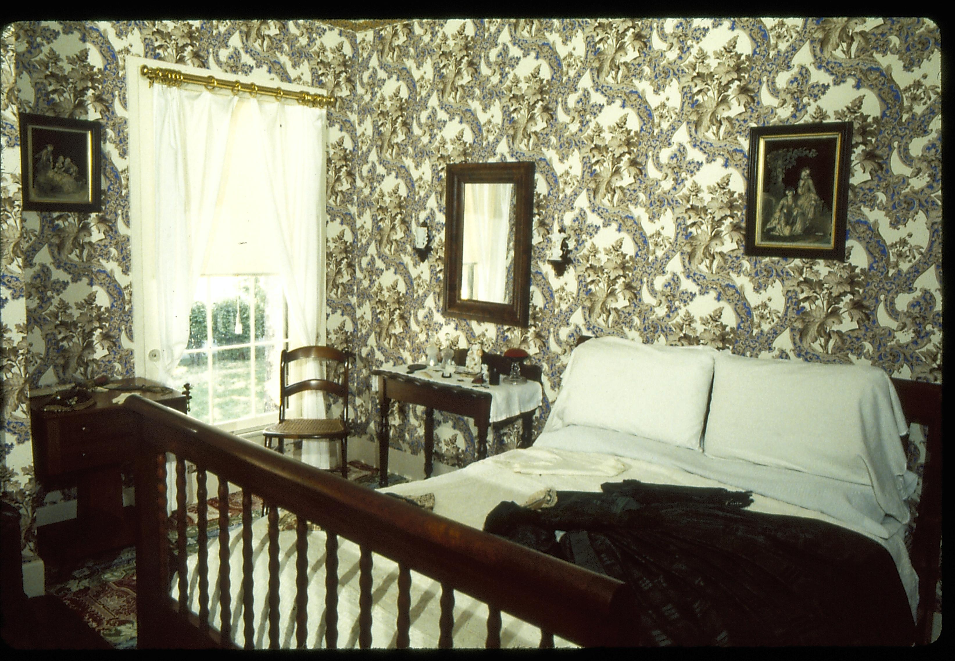 Mary's Bedroom, bed, furnishings