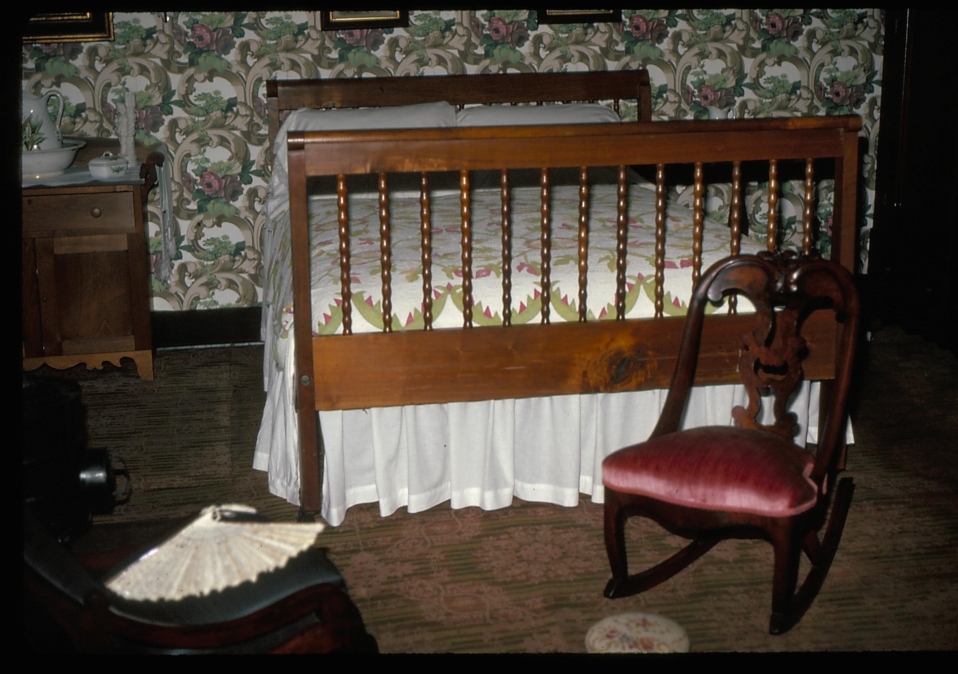 NA Print File Assignment: 202 Mrs. Lincoln Room; 3I.6; 202 Mary's Bedroom, rocking chair, furnishings