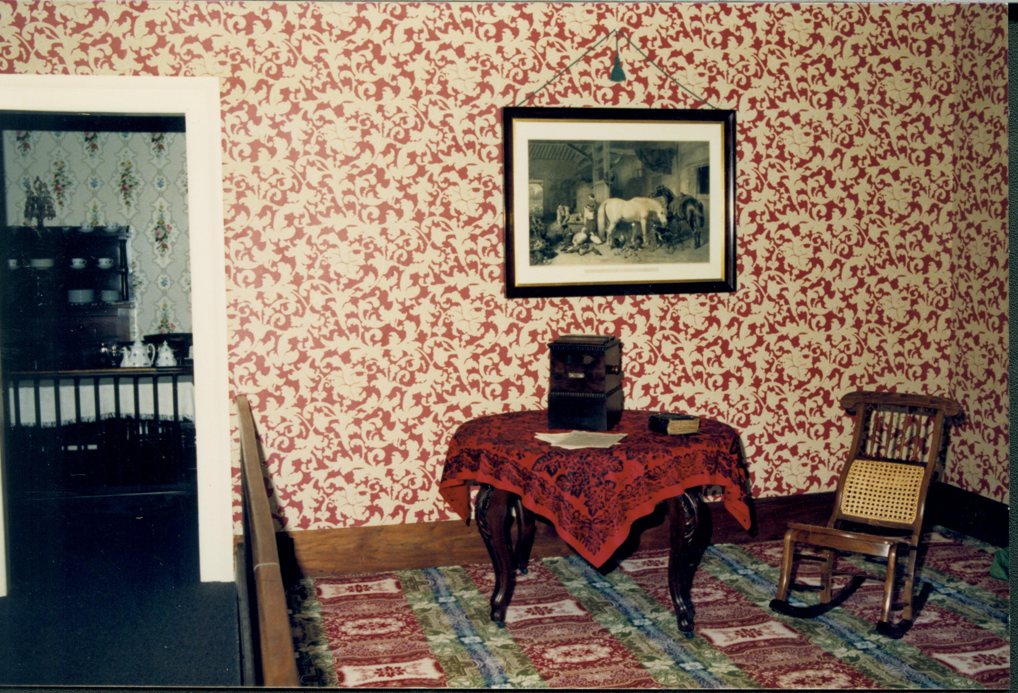 NA Lincoln Home, Sitting Room, Stereoptican