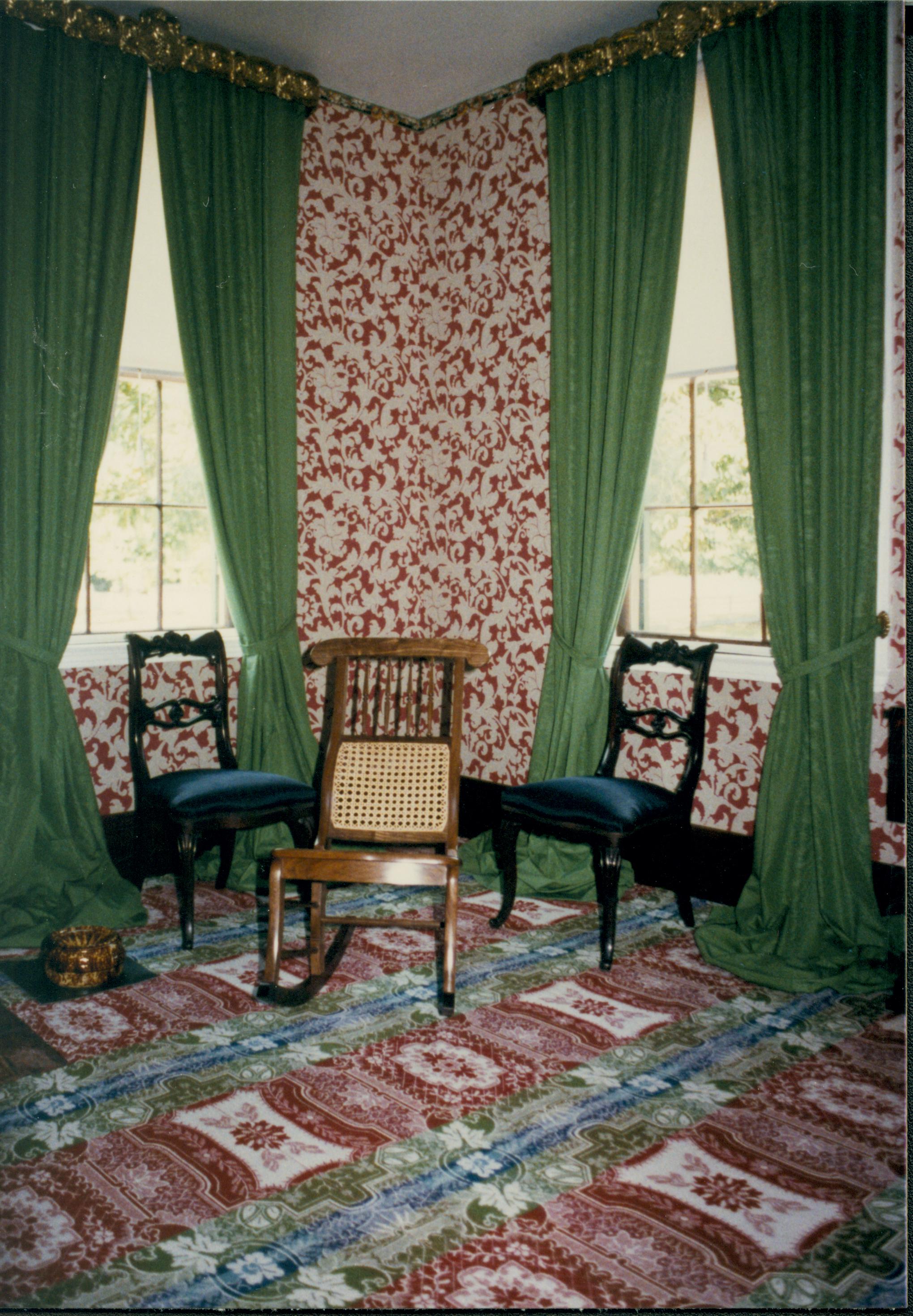 Sitting Room Lincoln Home, Sitting Room, Rocking Chair