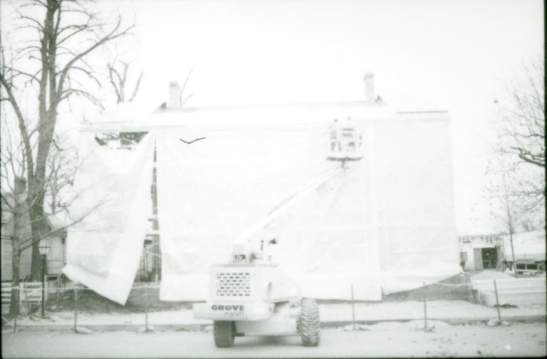 NA Lincoln, Home, Restoration, tent, front