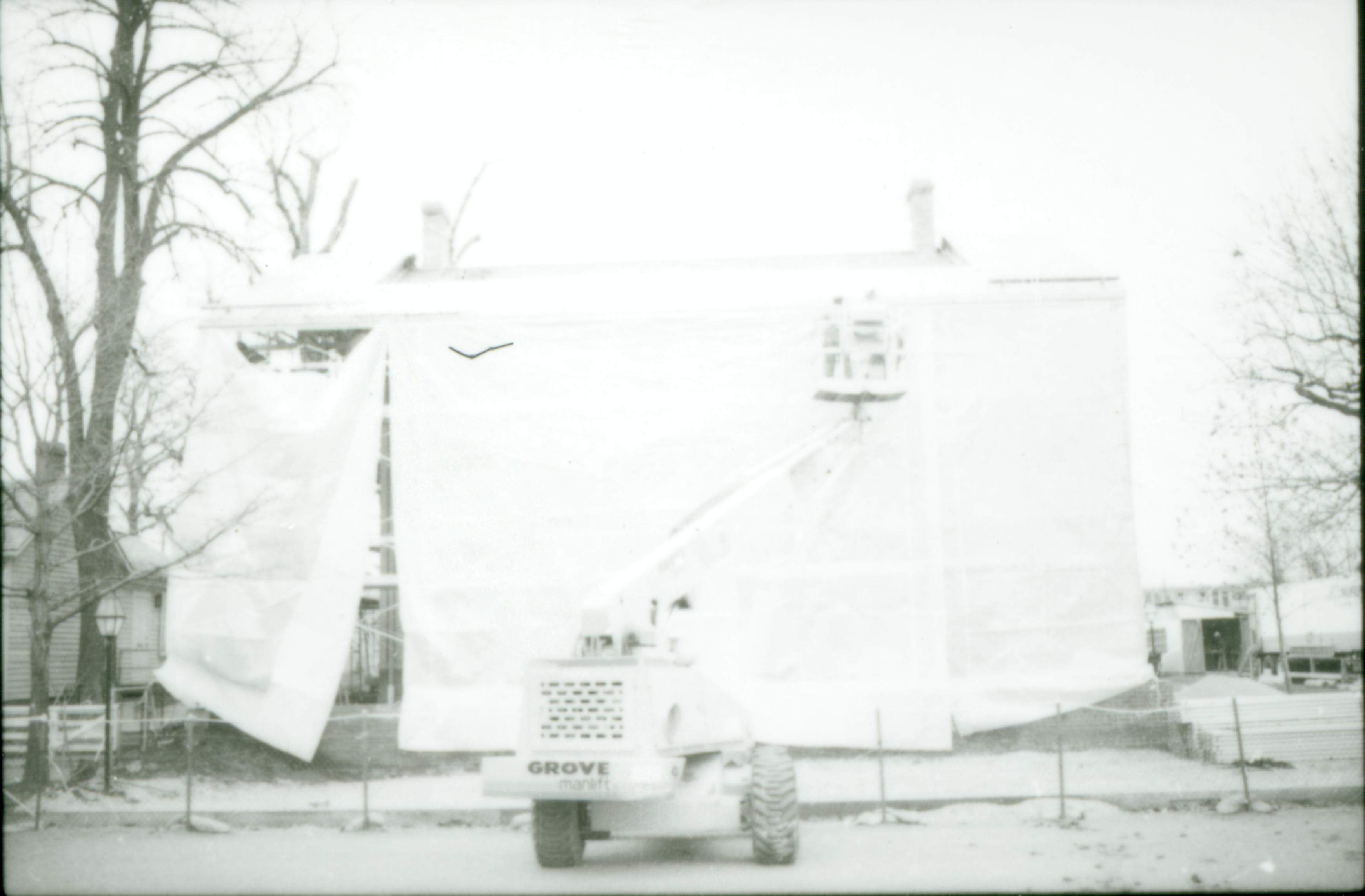 NA Lincoln, Home, Restoration, tent, front