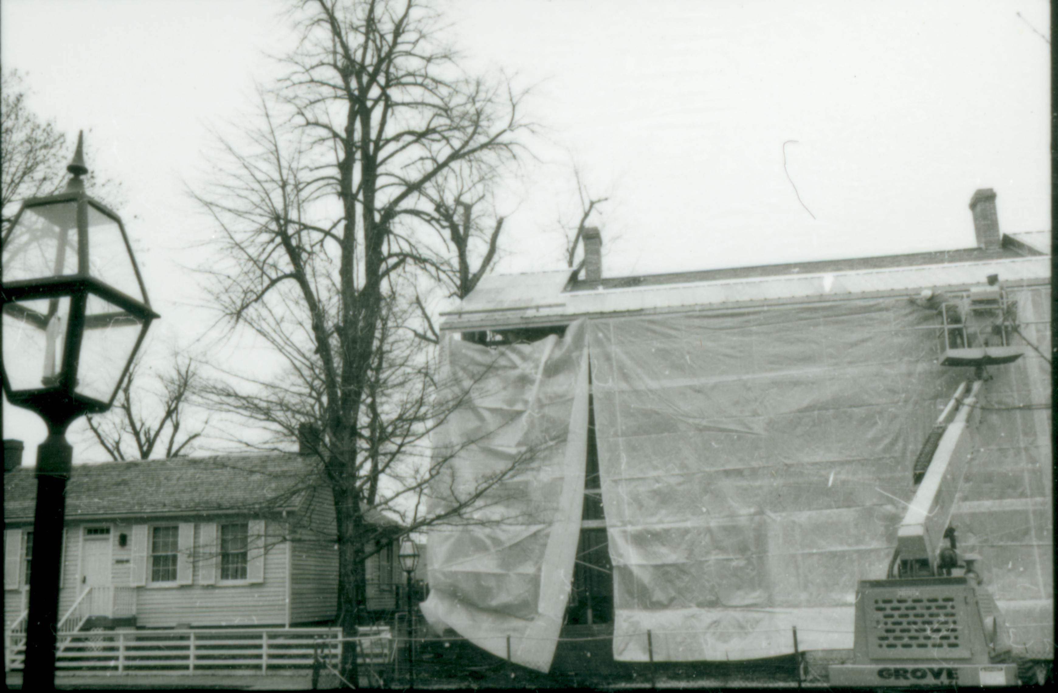 NA Lincoln, Home, Restoration, tent, front