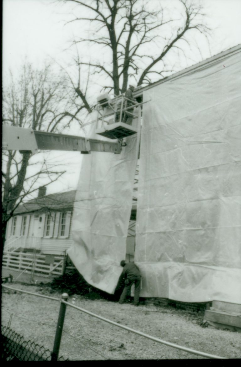 NA Lincoln, Home, Restoration, tent, front