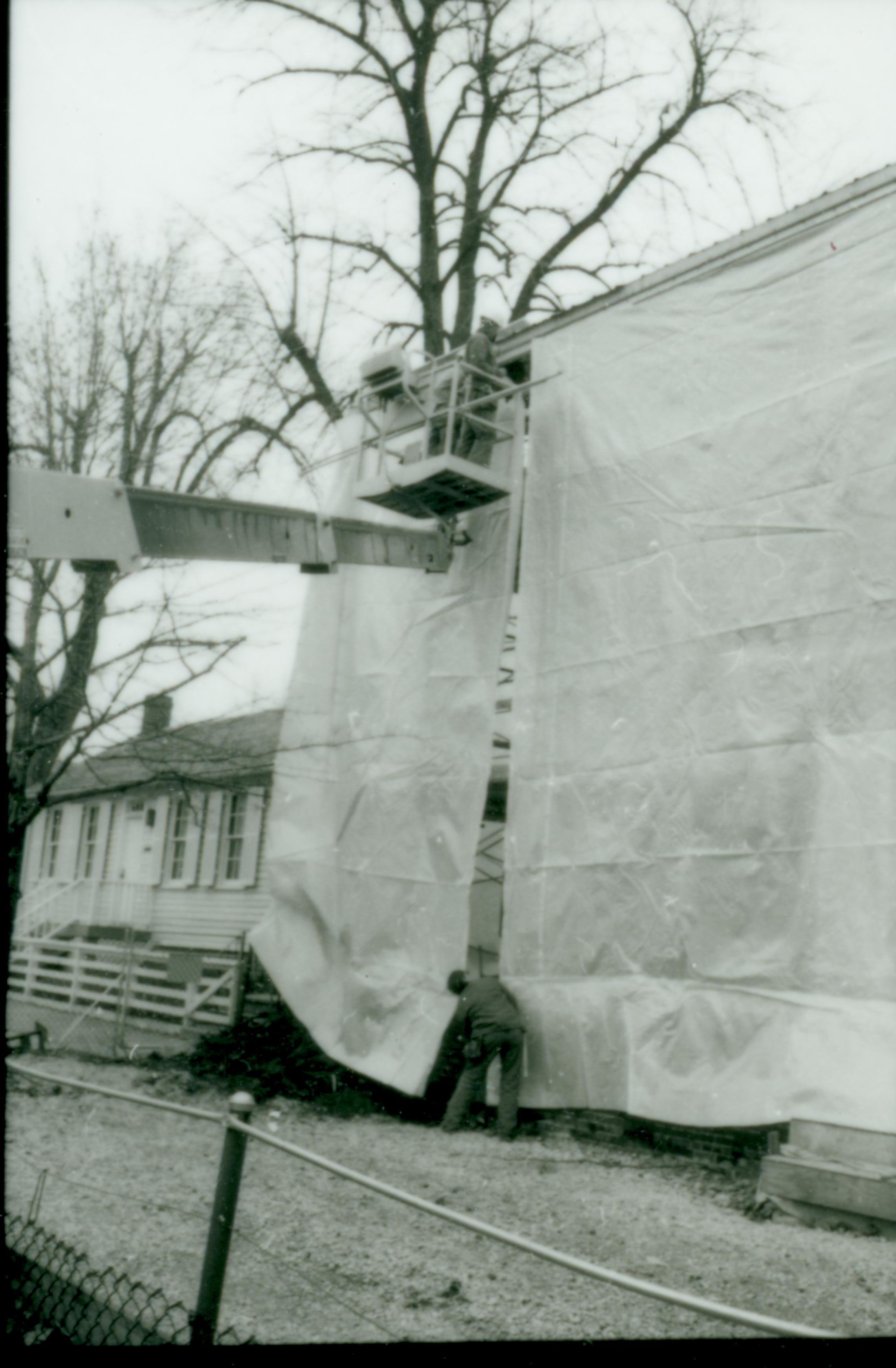 NA Lincoln, Home, Restoration, tent, front