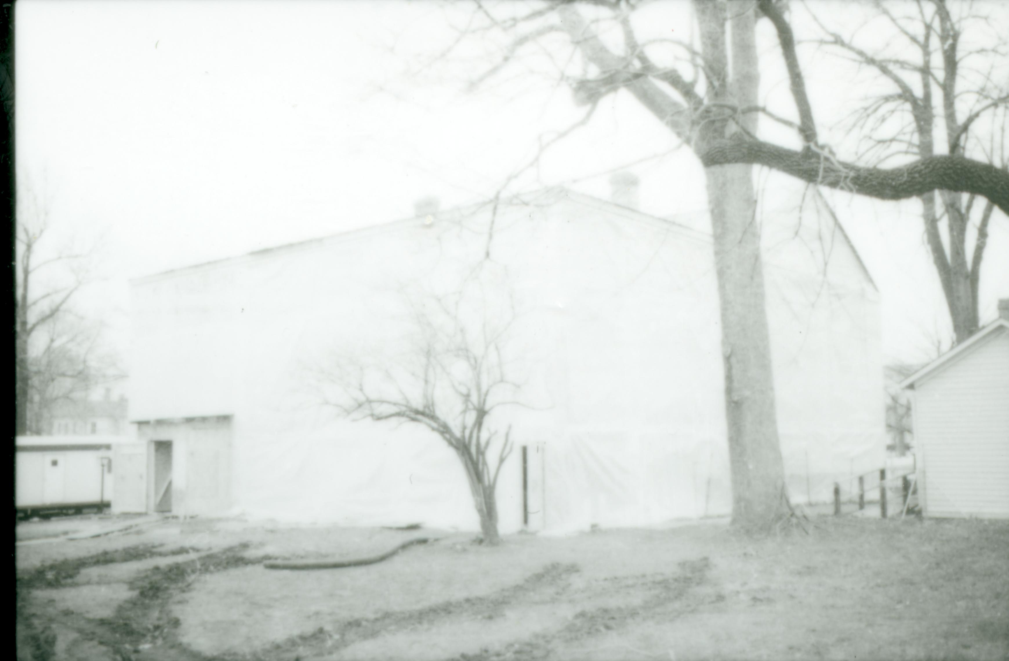 NA Lincoln, Home, Restoration, tent, front