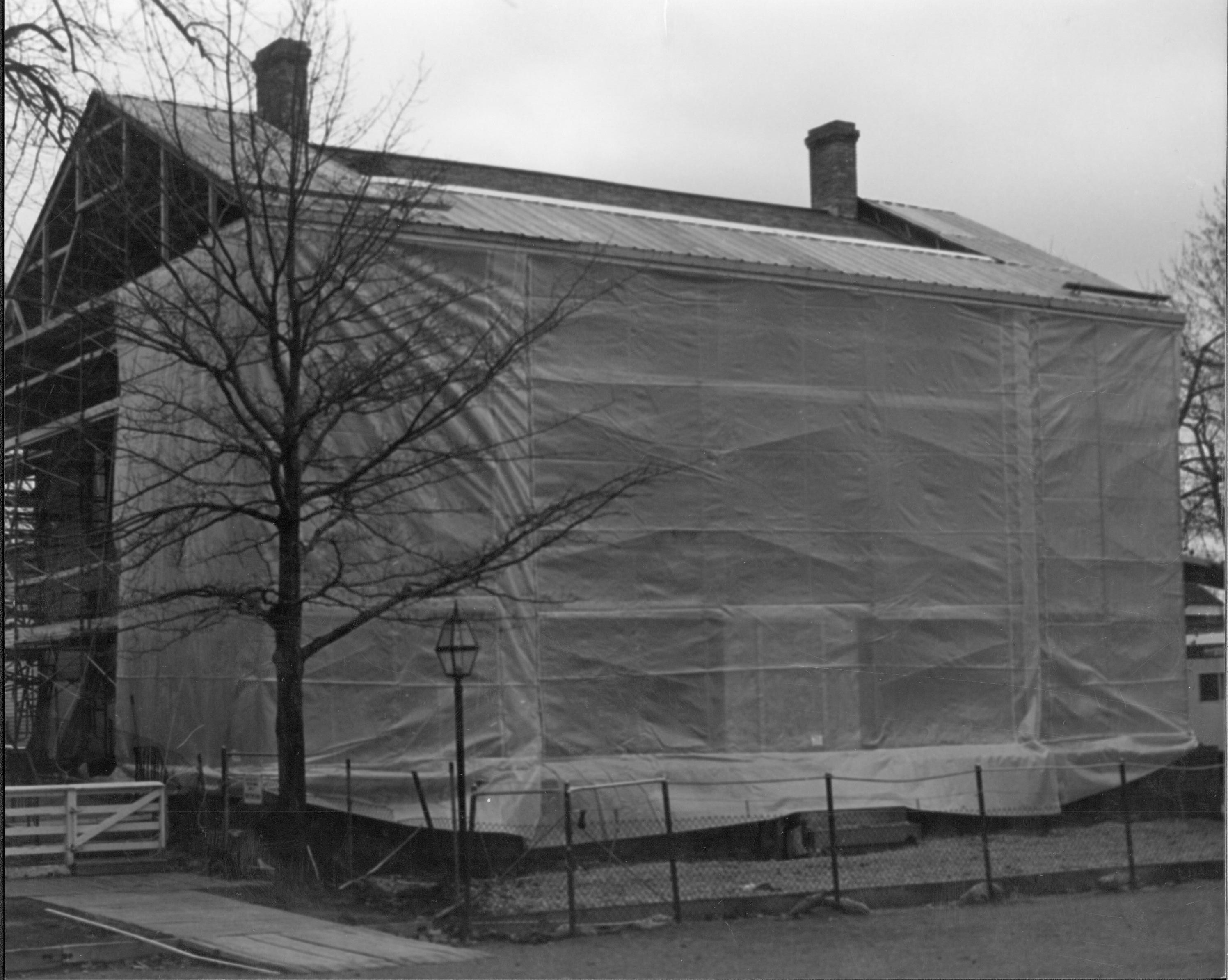 NA Lincoln, Home, Restoration, tent, front