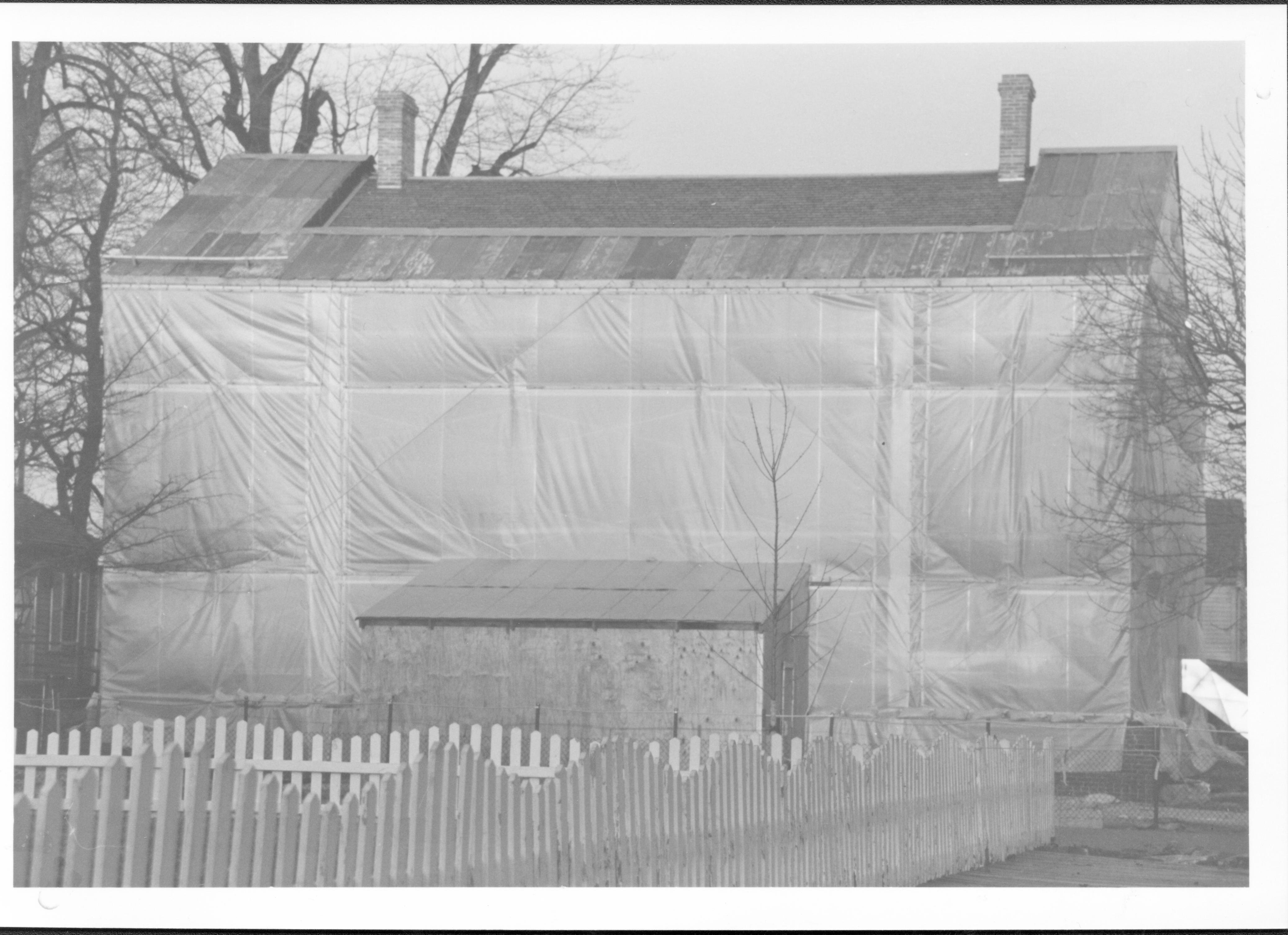 West Side Tent Up 21-4 Lincoln, Home, Restoration, tent, front