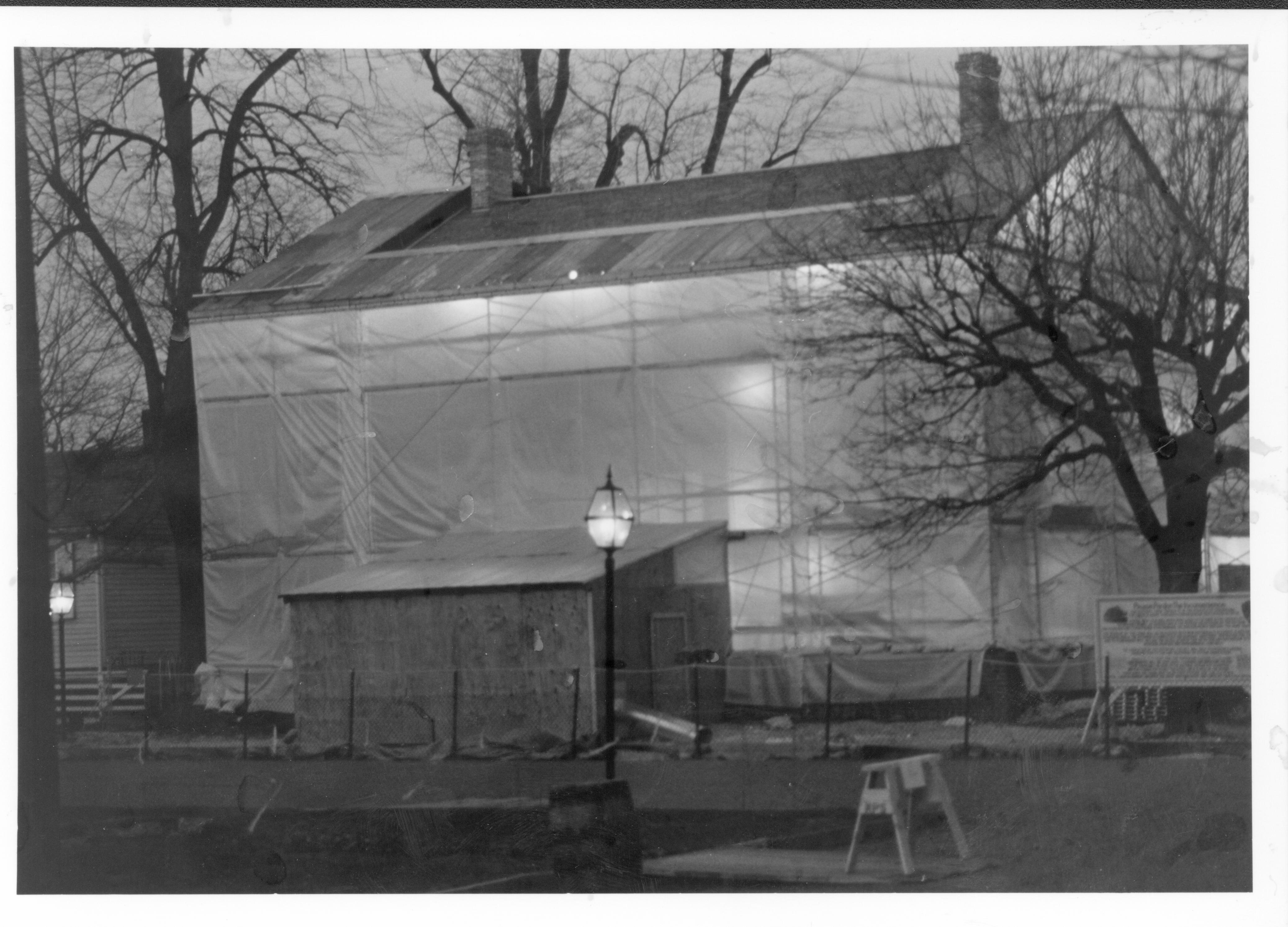 Tent - Front 21-16 Lincoln, Home, Restoration, tent, front