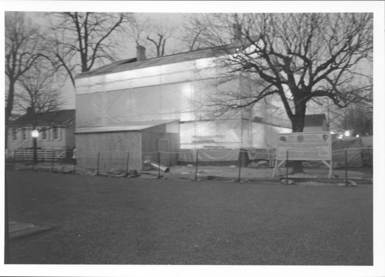 Tent - Front 21-21 Lincoln, Home, Restoration, tent