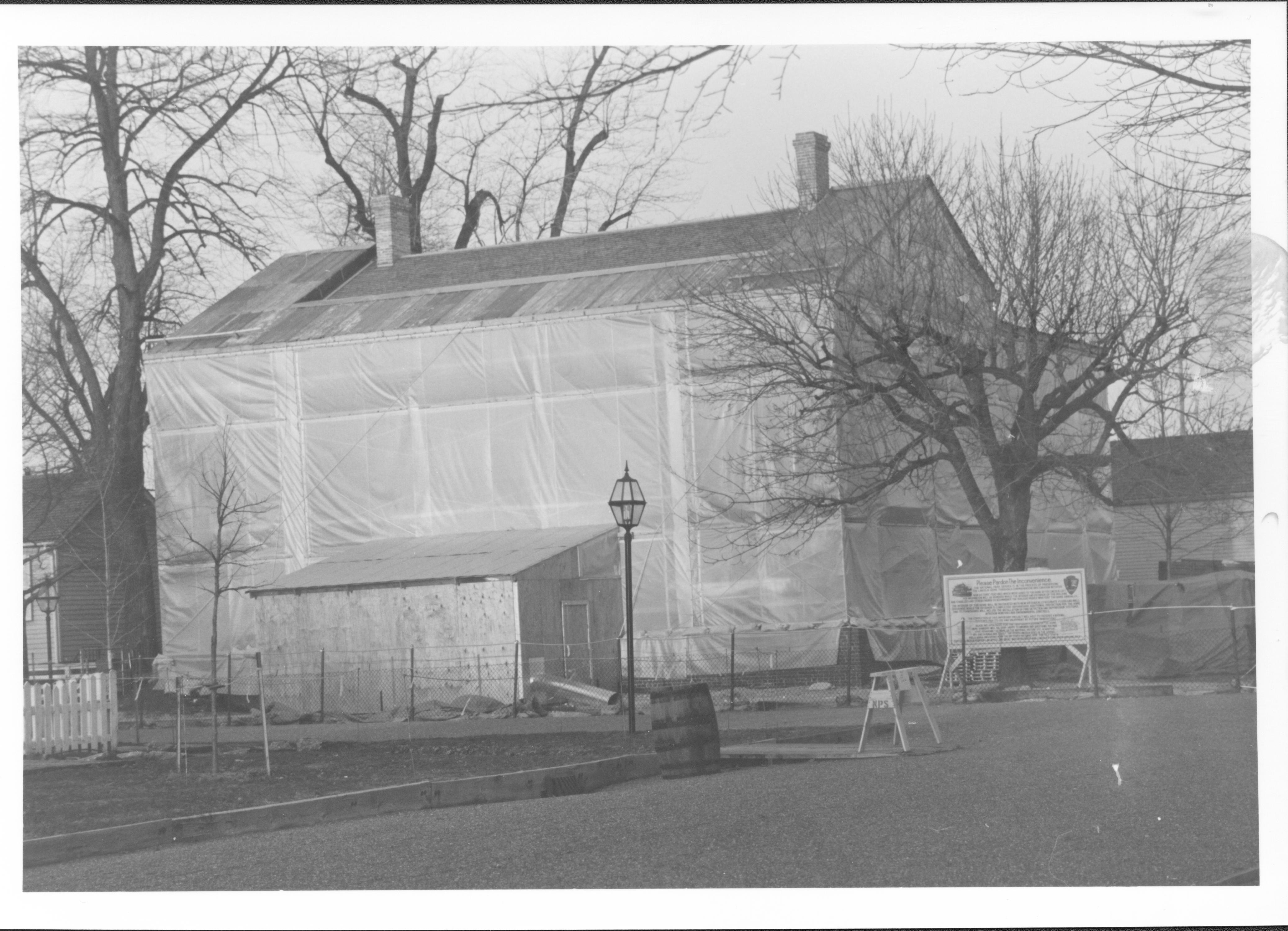 Tent 21-5 Lincoln, Home, Restoration, tent, front