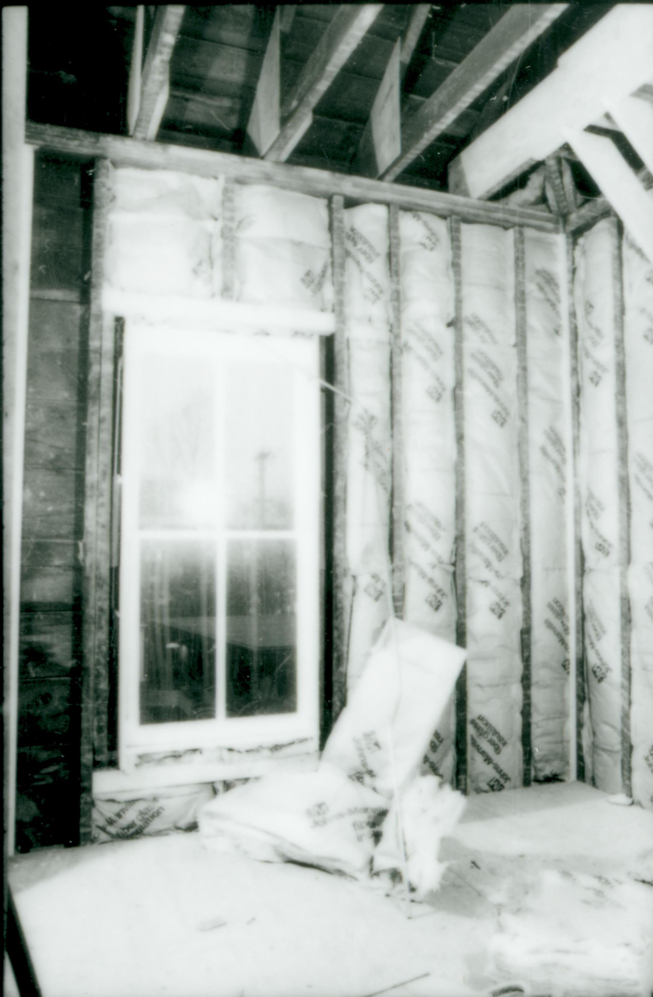 NA Restoration, Shutt, House, studs, insulation