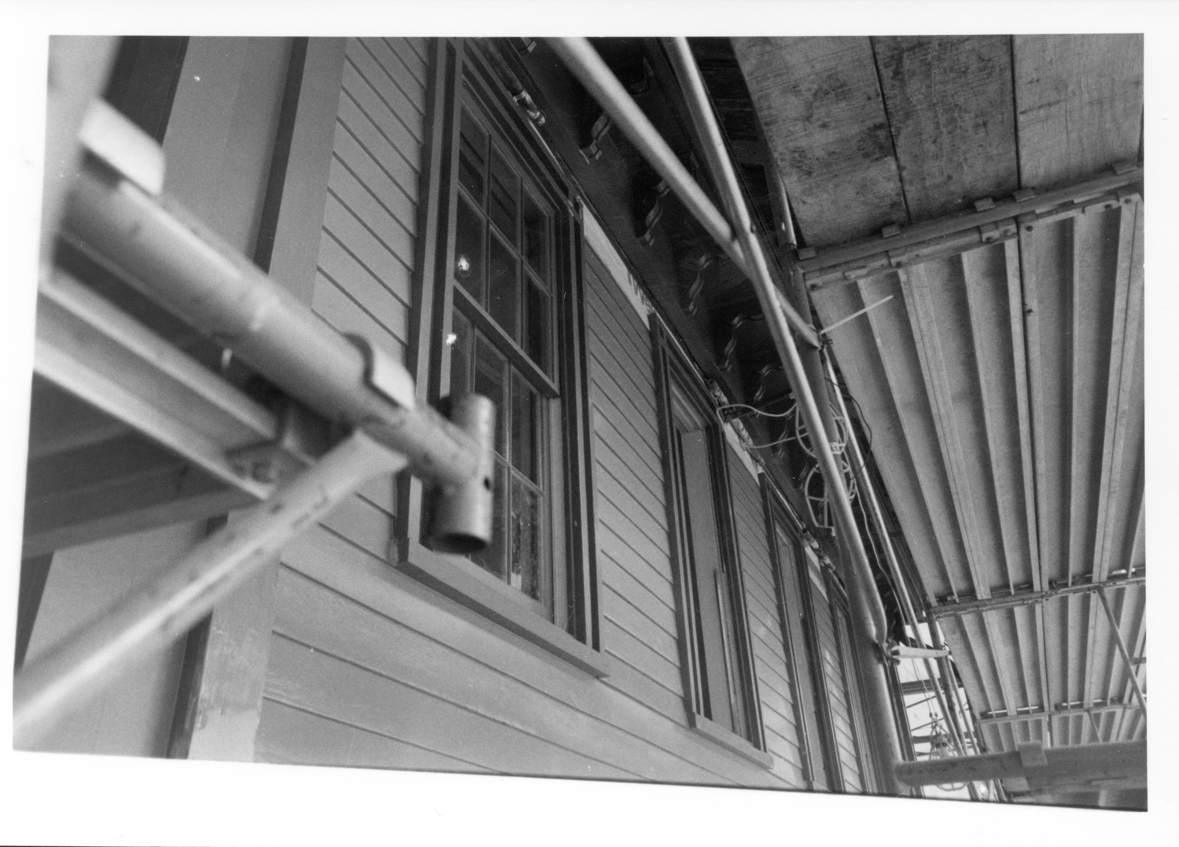 NA Lincoln, Home, Restoration, scaffolding