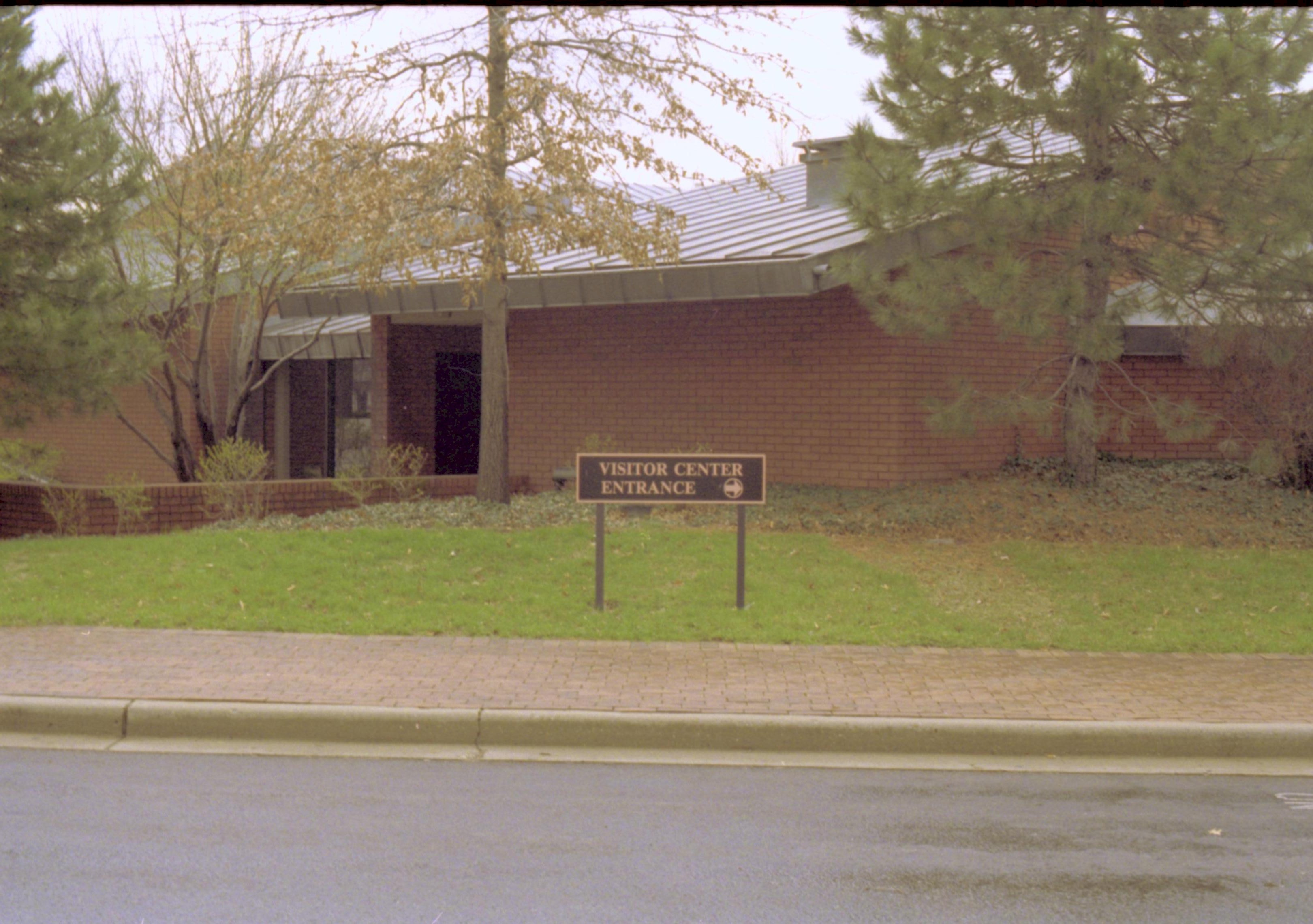   Neg. sleeve (file no. 93A) Visitor, center