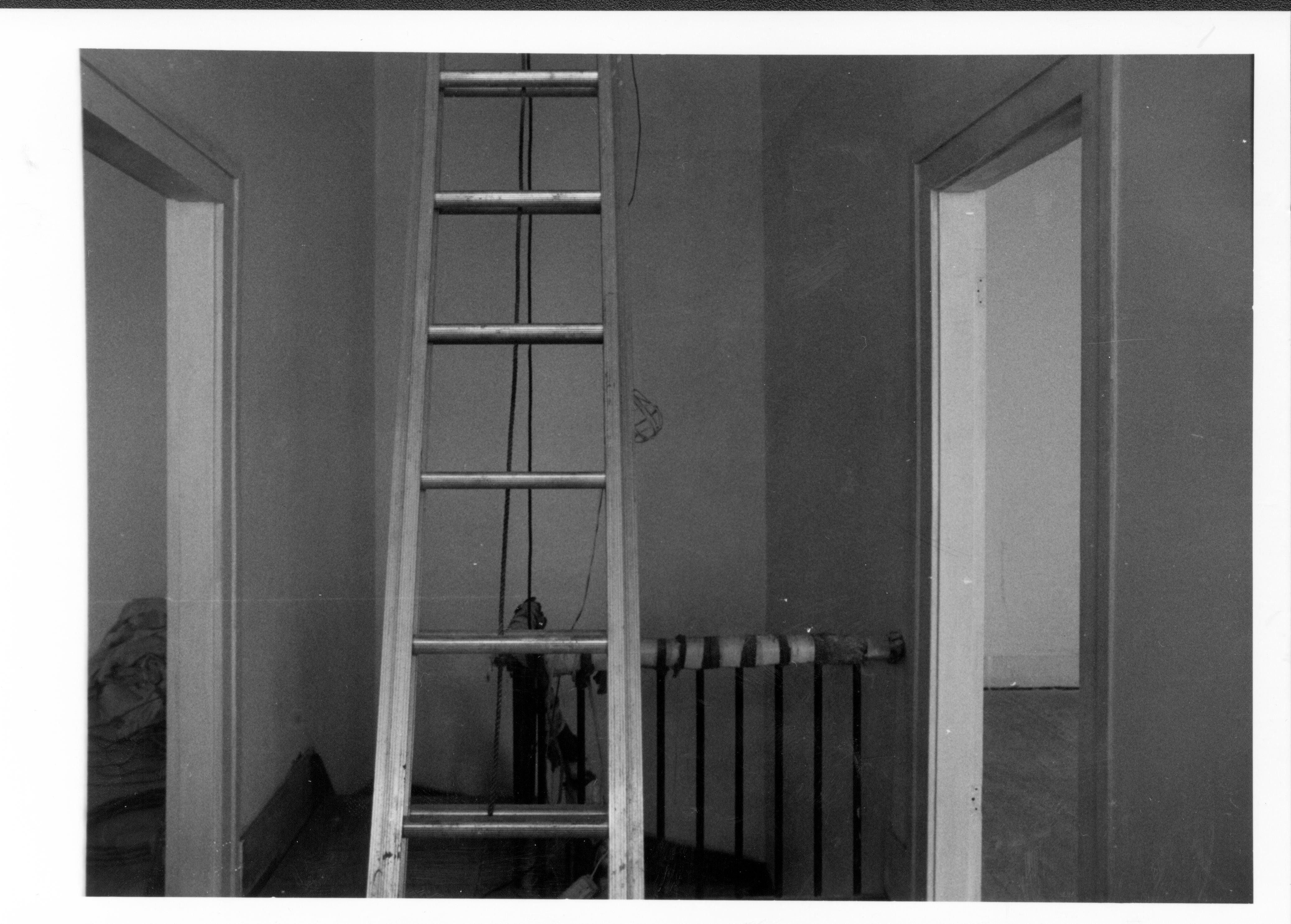 Rm 200 - 2nd Floor front hall Lincoln, Home, Restoration, front, hall, stair, 200