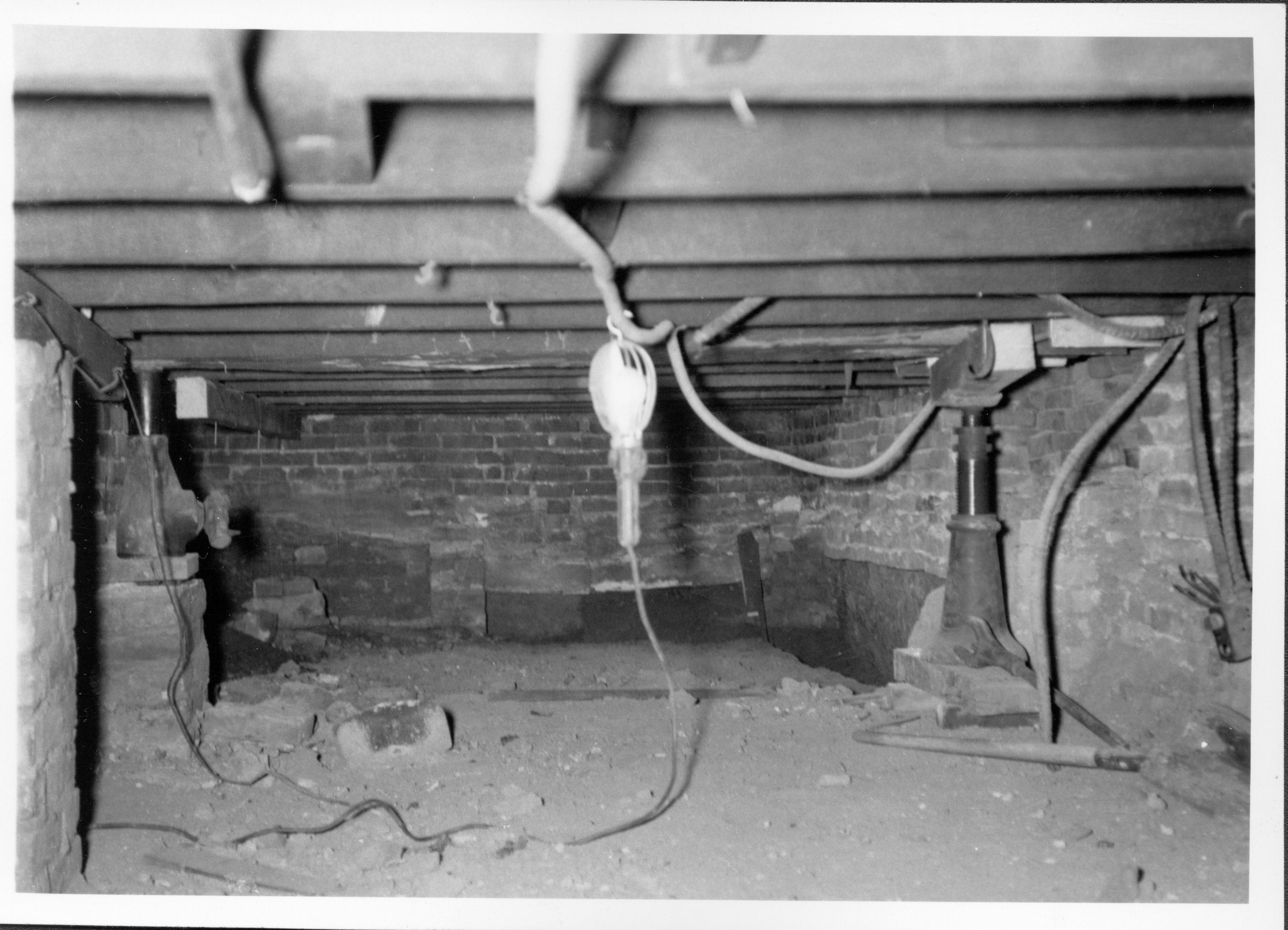 NA H-6 Lincoln, Home, restoration, basement