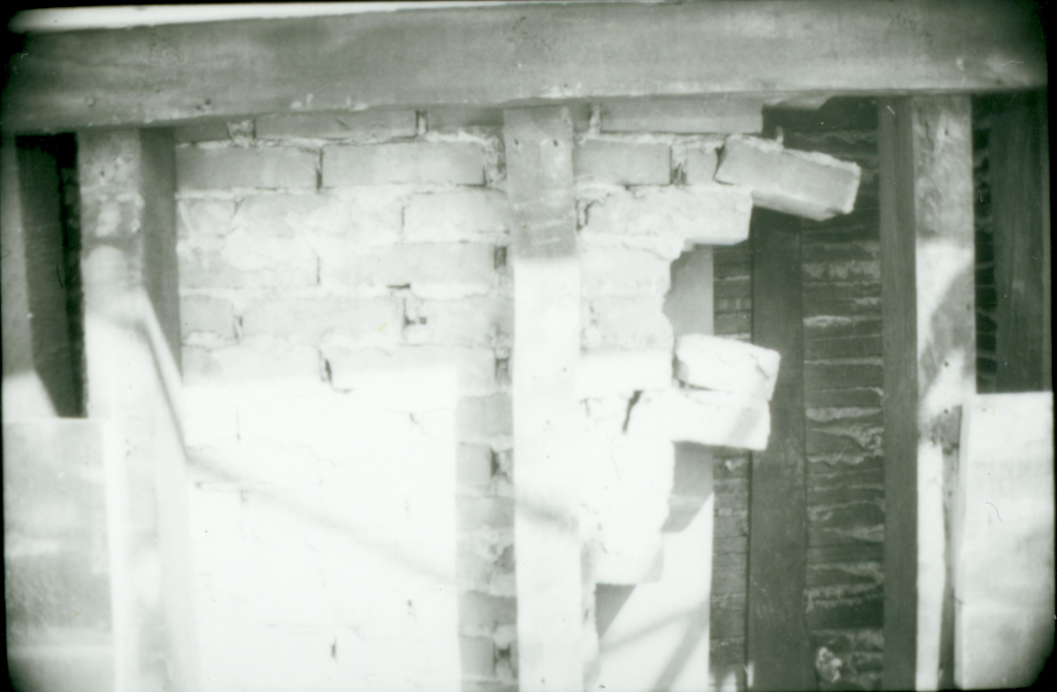 NA (neg. contact sheet) 9-85 LIHO Sitting Room fireplace Lincoln, Home, restoration, sitting, room, fireplace