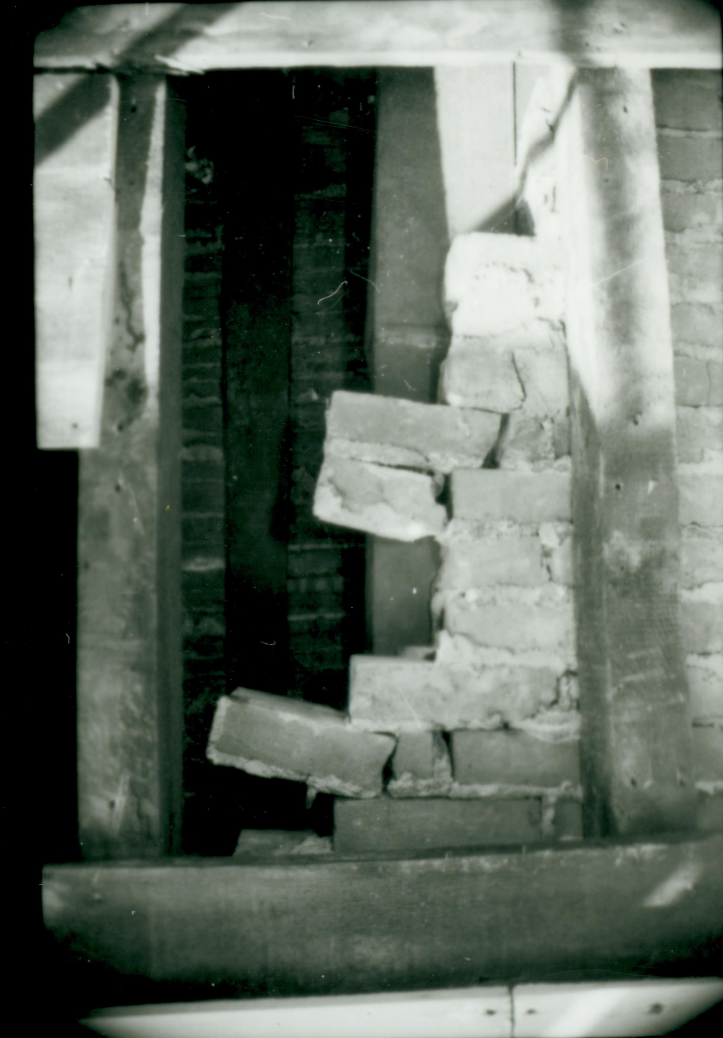 NA (neg. contact sheet) 9-85 LIHO Sitting Room fireplace Lincoln, Home, restoration, sitting, room, fireplace