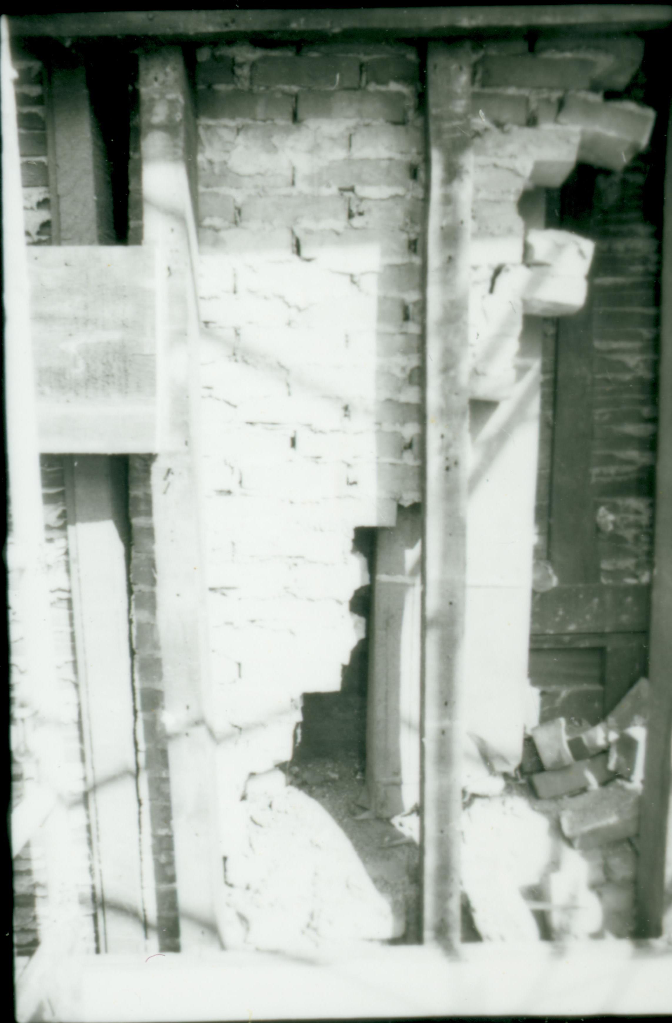 NA (neg. contact sheet) 9-85 LIHO Sitting Room fireplace Lincoln, Home, restoration, sitting, room, fireplace