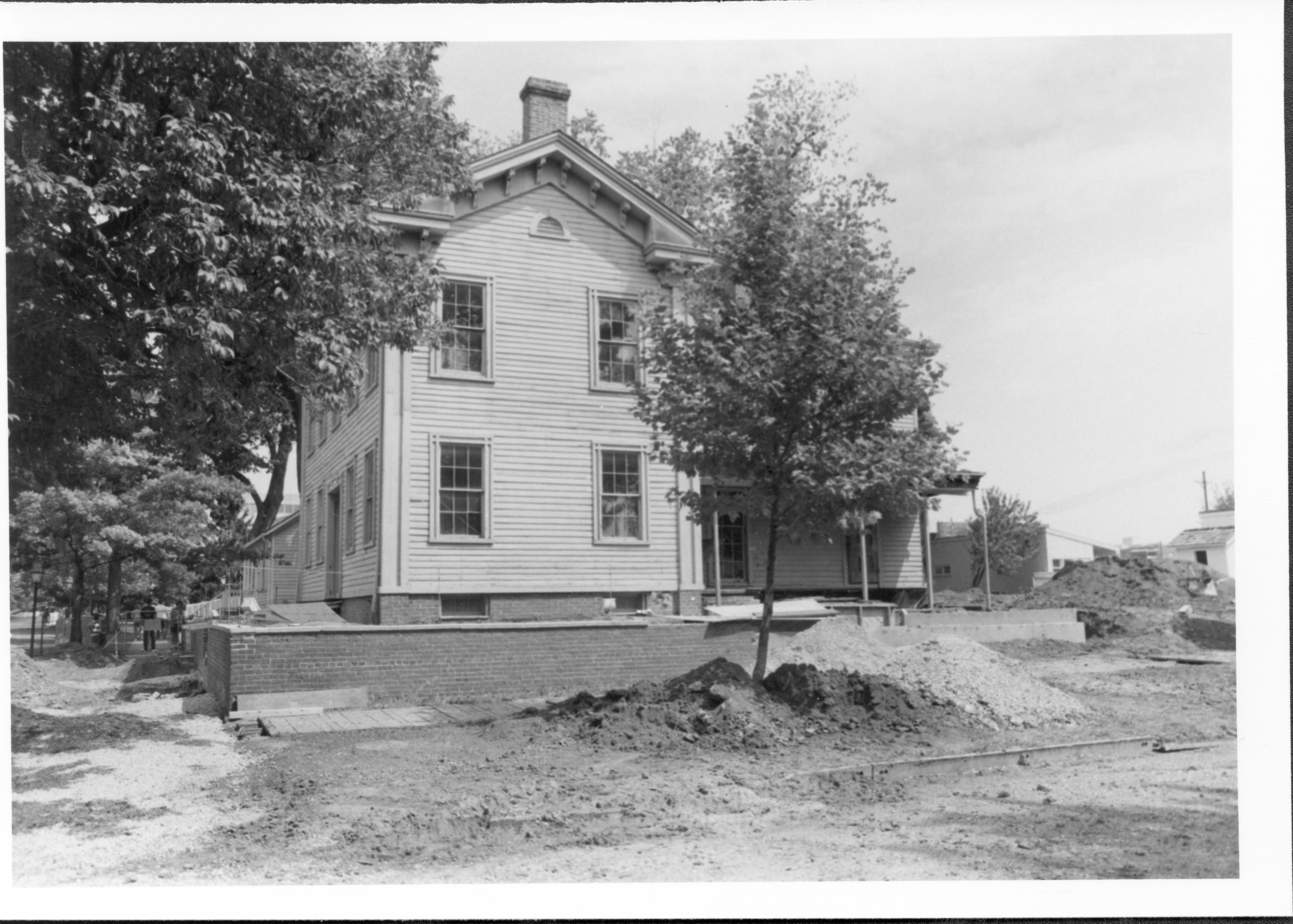 South Side No. 2, File 5-12 Lincoln, Home, restoration, south