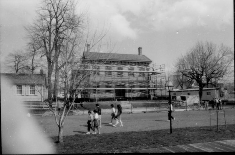 NA neg. contact sheet (Home Restoration - Wallpaper Home) Lincoln, Home, Restoration