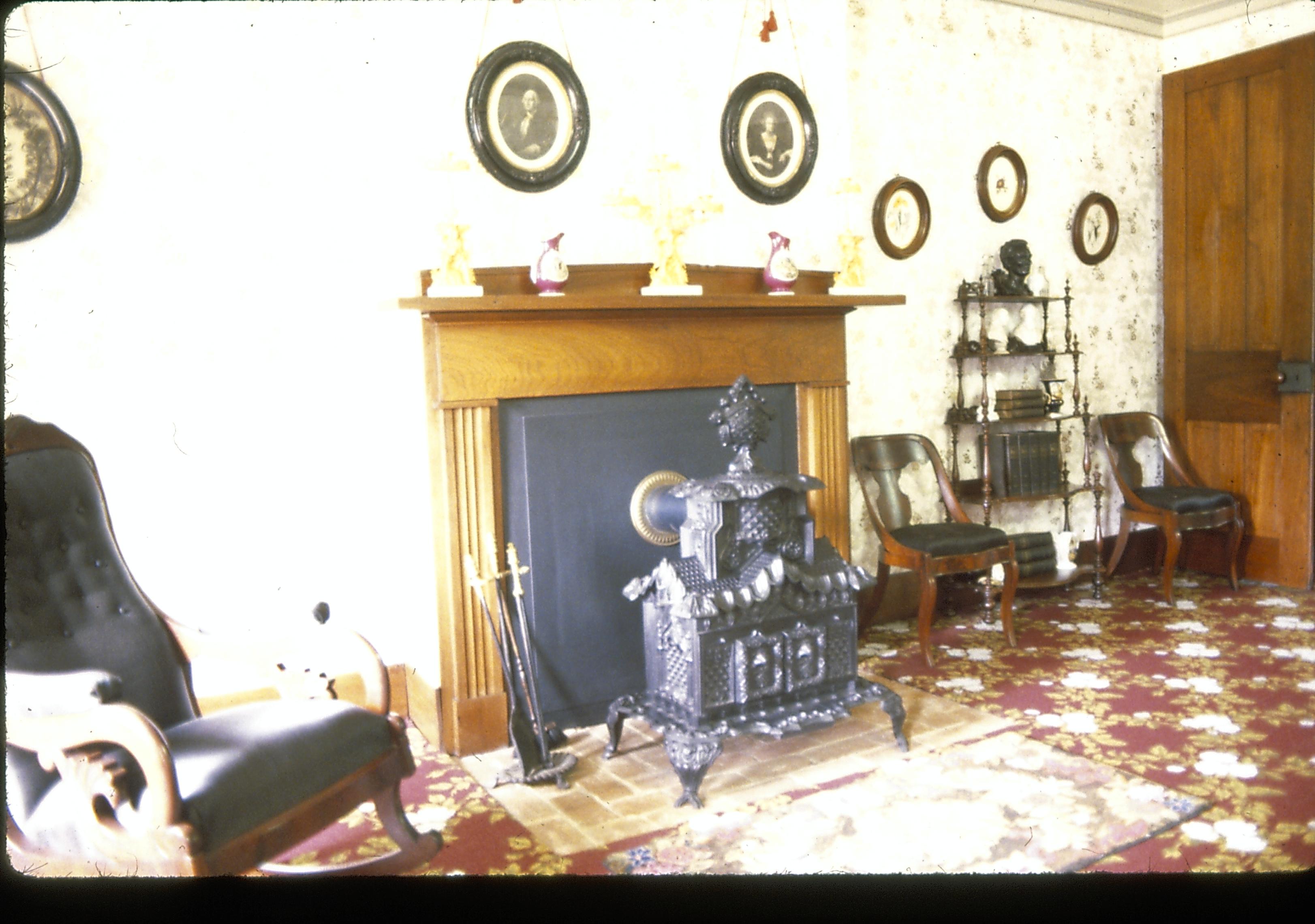 NA Lincoln, Home, Restoration, front, parlor