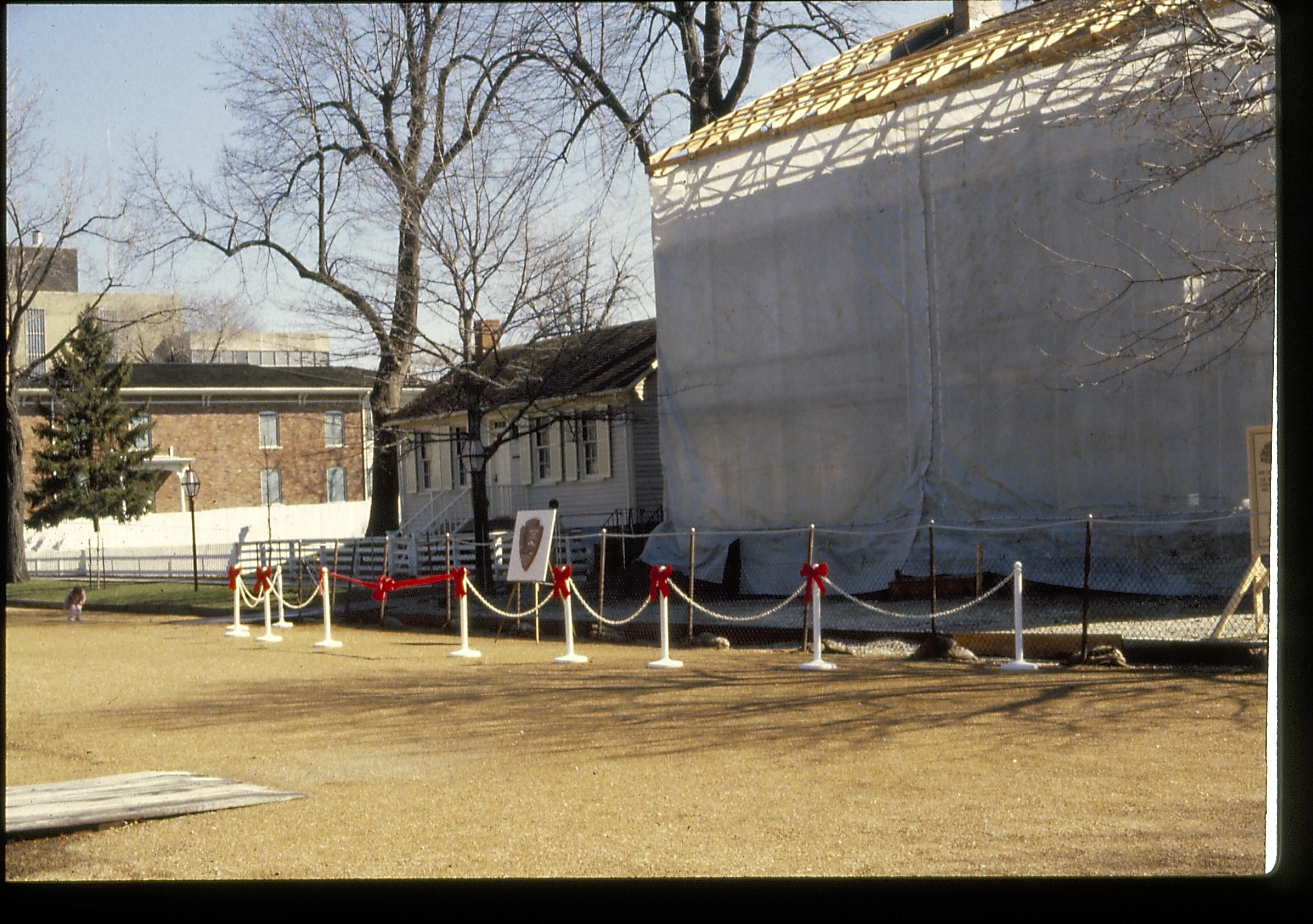 NA Slide sleeve (Tent Comes Off Lincoln Home)  Restoration, Lincoln, Home, tent