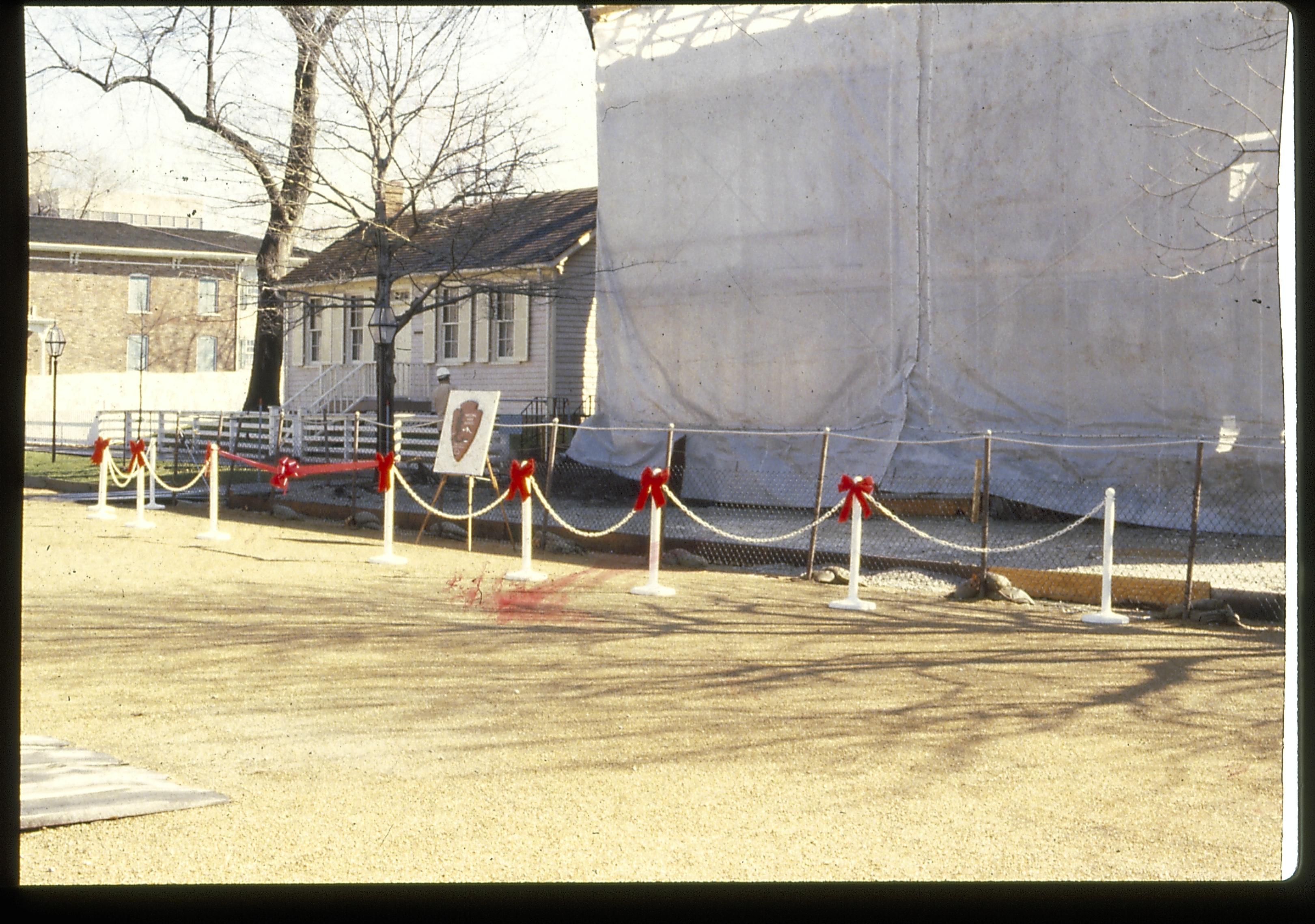 NA Slide sleeve (Tent Comes Off Lincoln Home)  Restoration, Lincoln, Home, tent