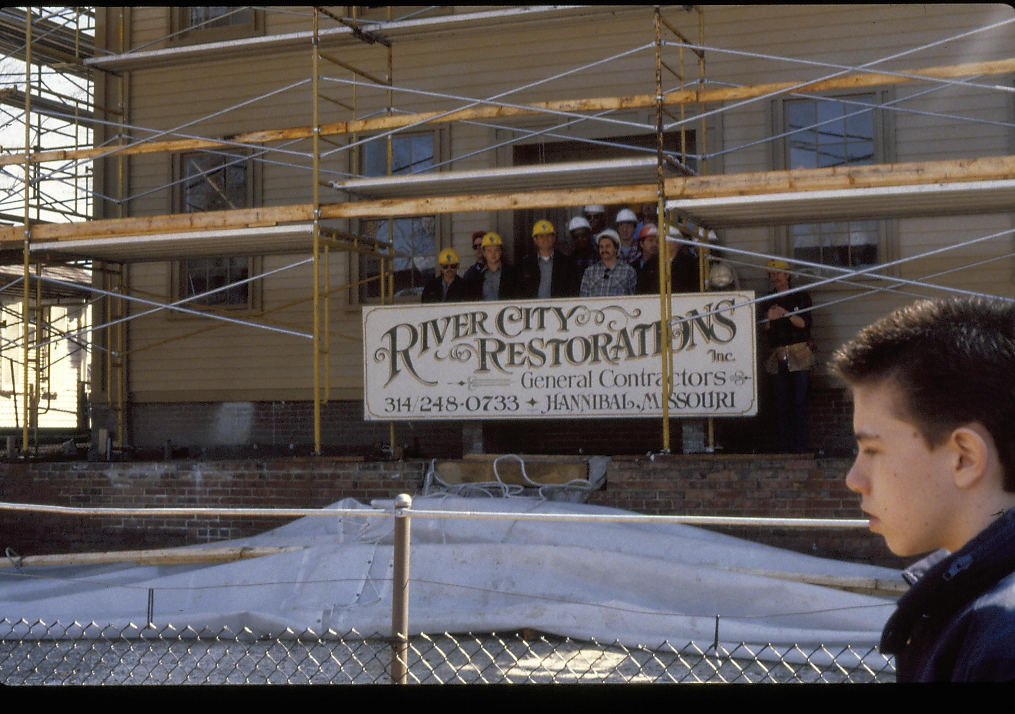 NA Slide sleeve (Tent Comes Off Lincoln Home)  Restoration, Lincoln, Home