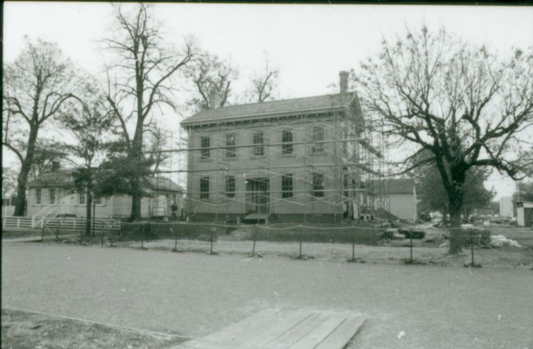 NA neg. contact sheet (Home Restoration) Lincoln, Home, front