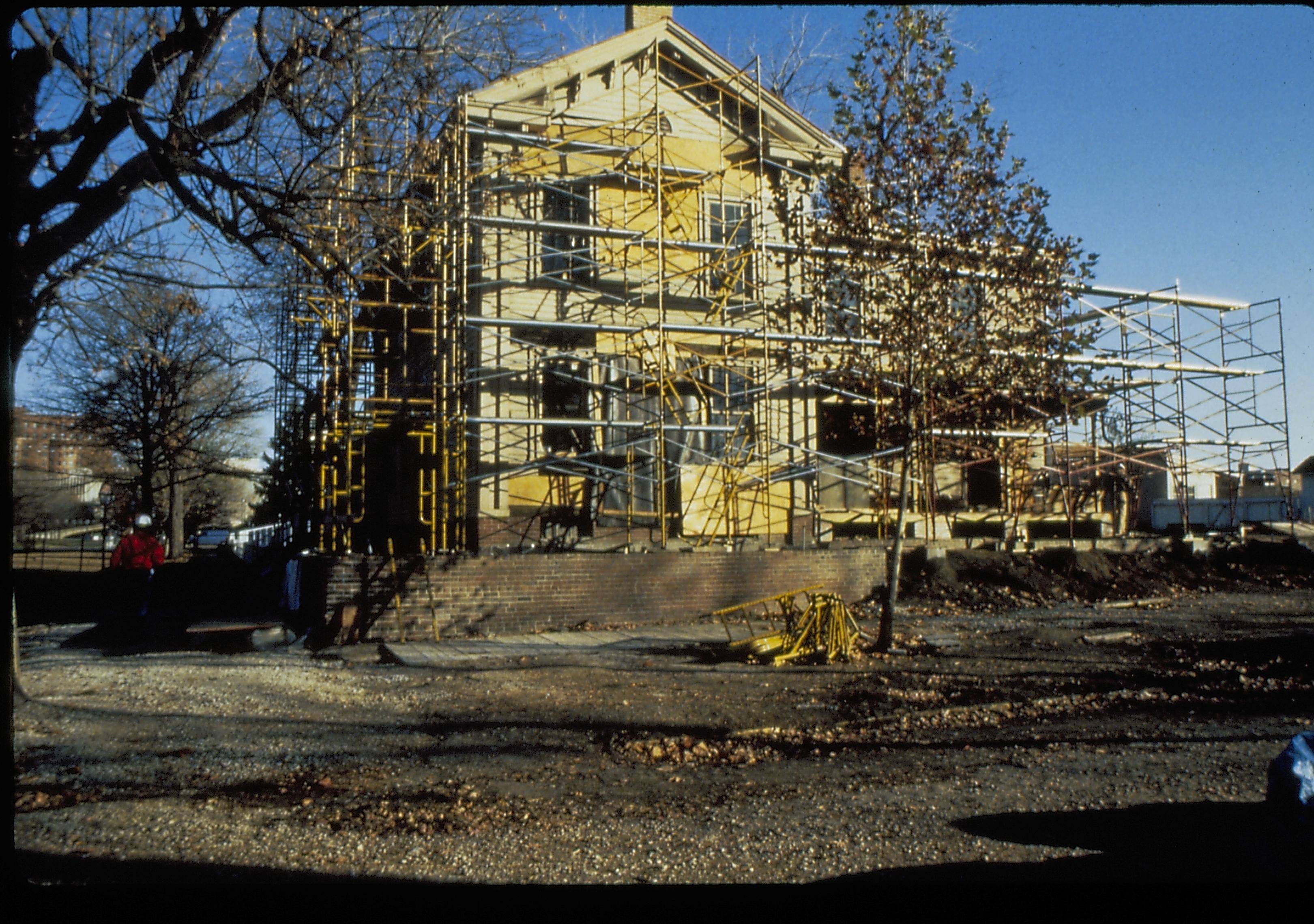 NA slide sleeve (Lincoln Home Restoration Duplicates) Lincoln, Home, Restoration, scaffolding