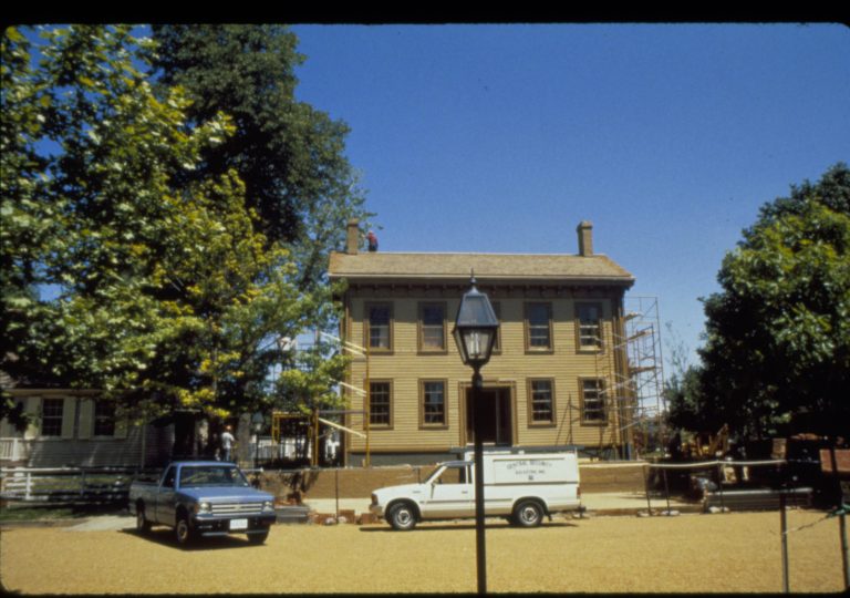 NA slide sleeve (Master - Lincoln Home Restoration - Duplicates) Lincoln, Home, Restoration