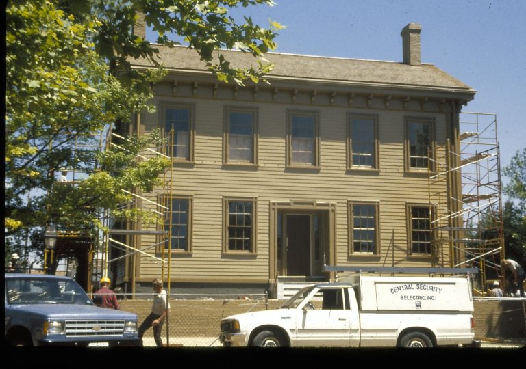 NA slide sleeve (Master - Lincoln Home Restoration - Duplicates) Lincoln, Home, Restoration