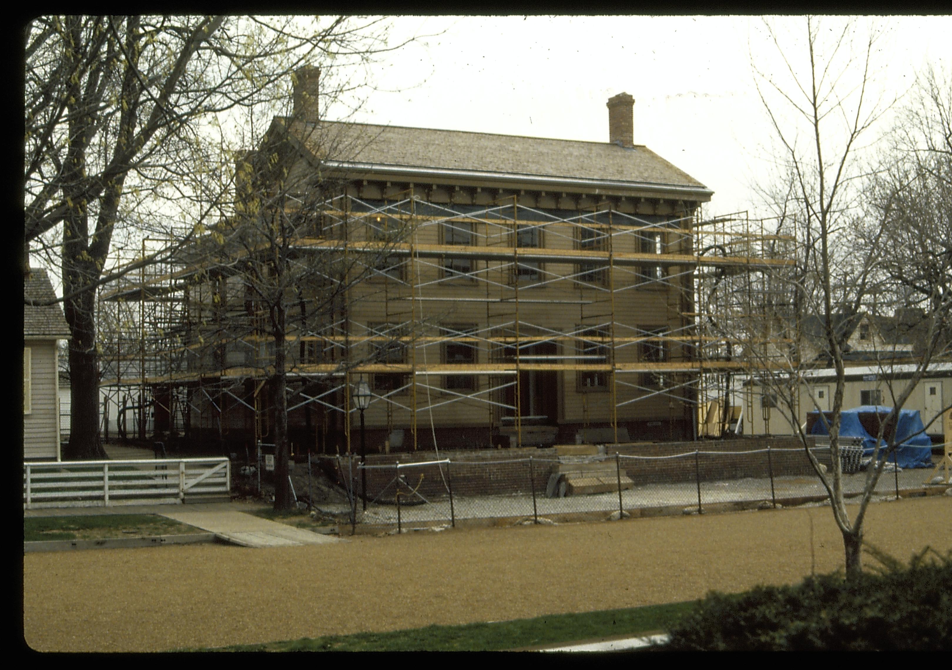 NA slide sleeve (MASTER Home Lincoln Home Restoration) Lincoln, Home, Restoration, scaffolding